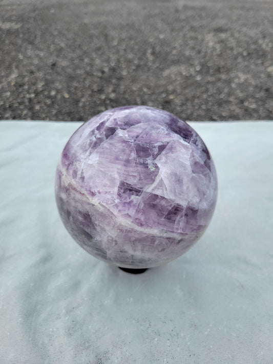 Giant flourite sphere