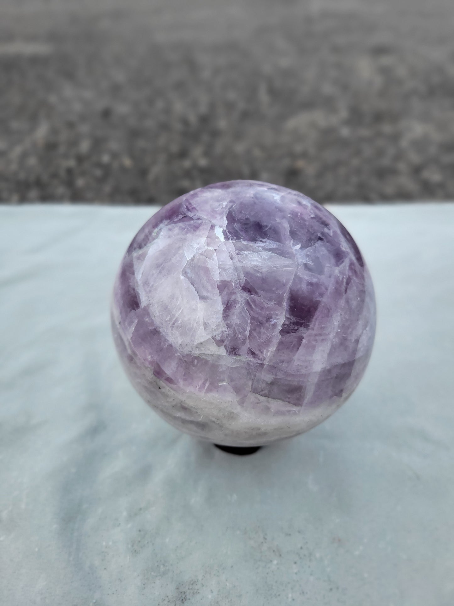 Giant flourite sphere