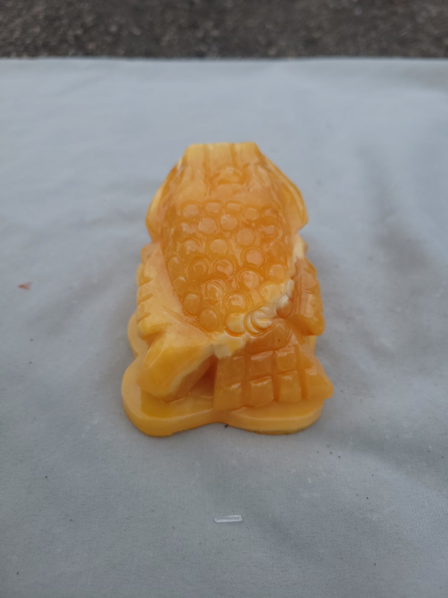 Yellow Jade Lucky Money Frog #2