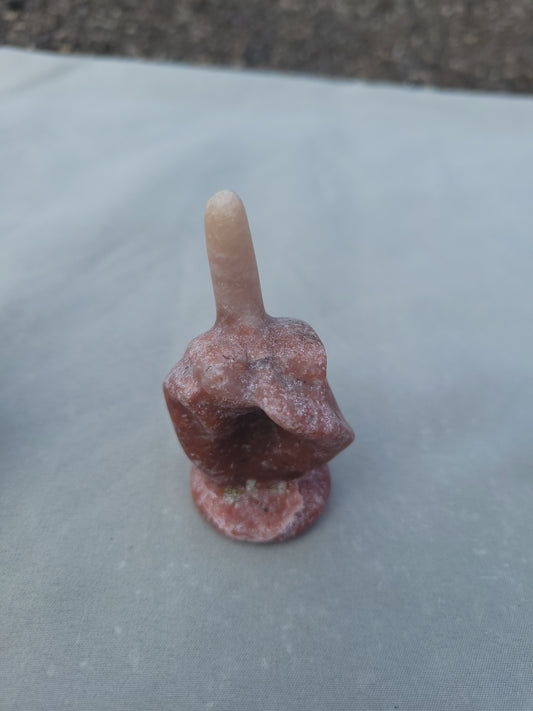 Red Jasper Middle Finger