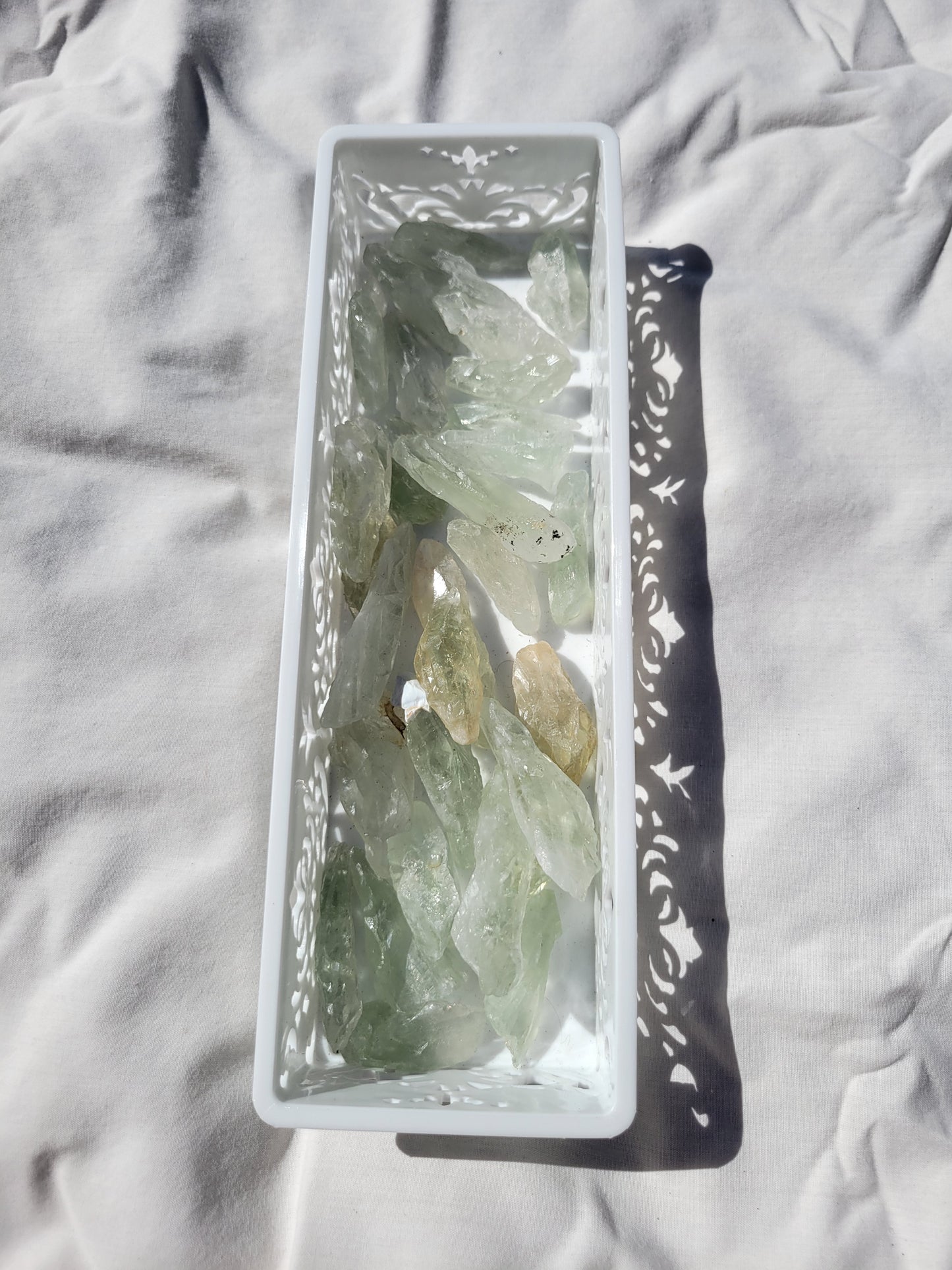 Raw Prasiolite