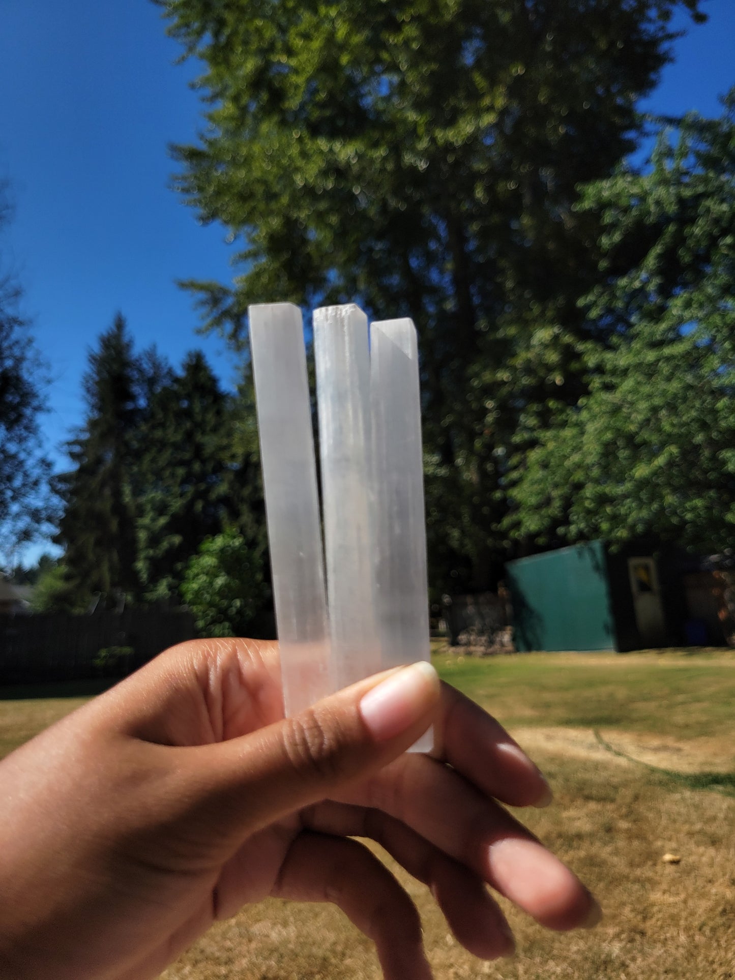 Raw Selenite (charging stone)