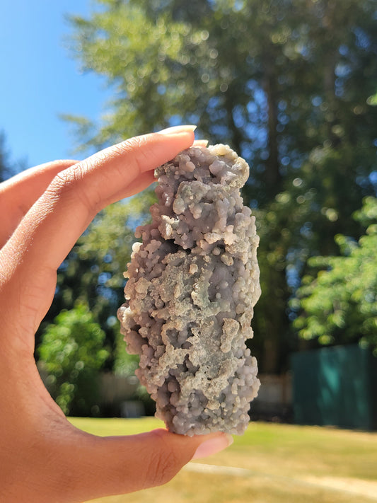 RARE Raw Grape Agate Cluster