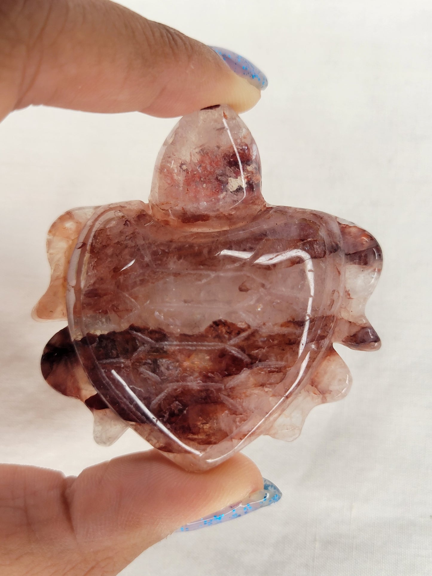 Dark Fire Quartz Turtle