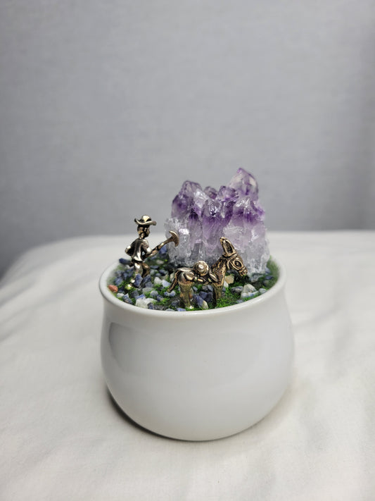 Amethyst Miners Pot