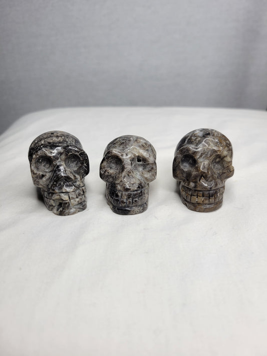 Sphalerite Skulls