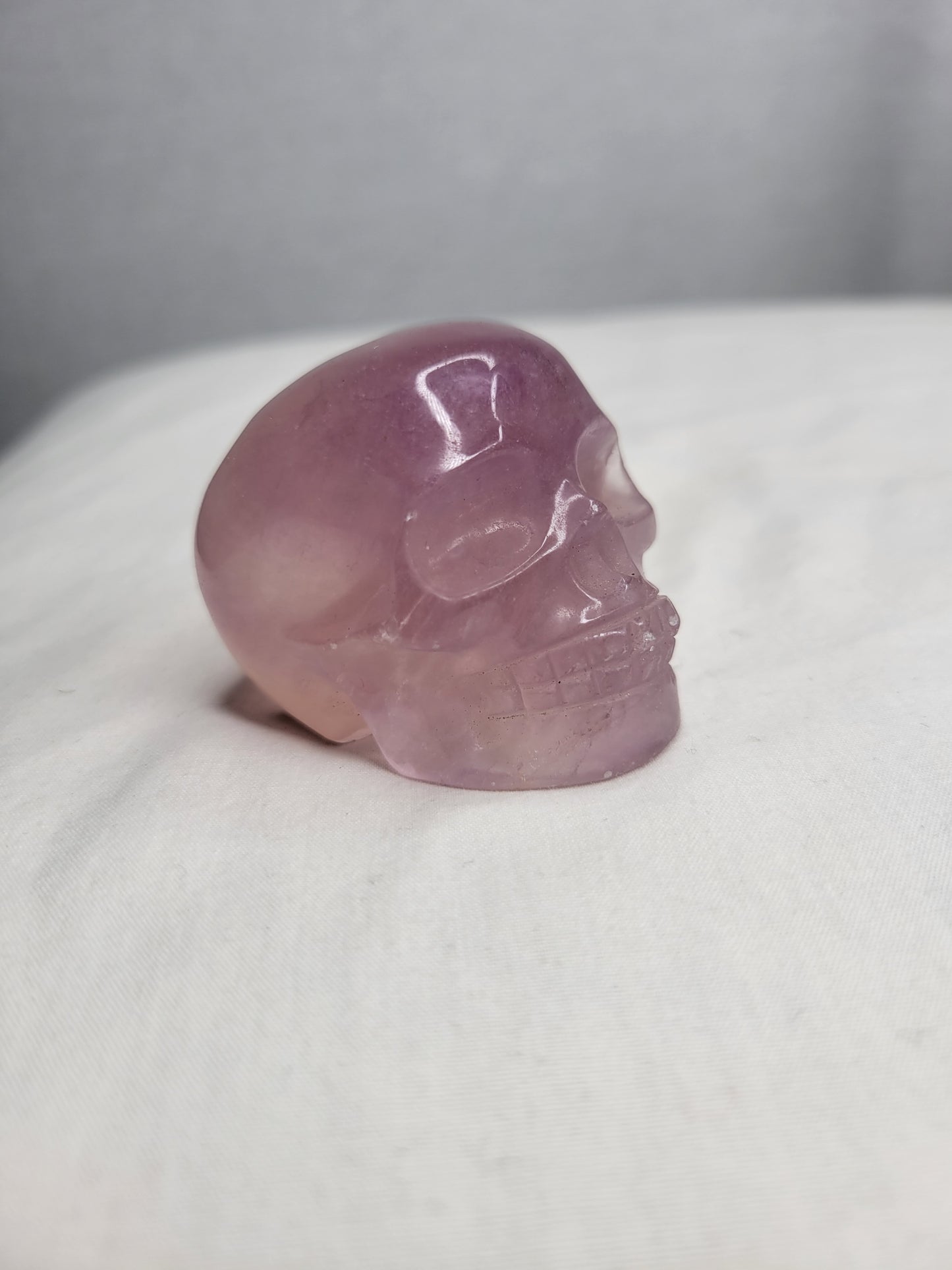 Purple Flourite Skull