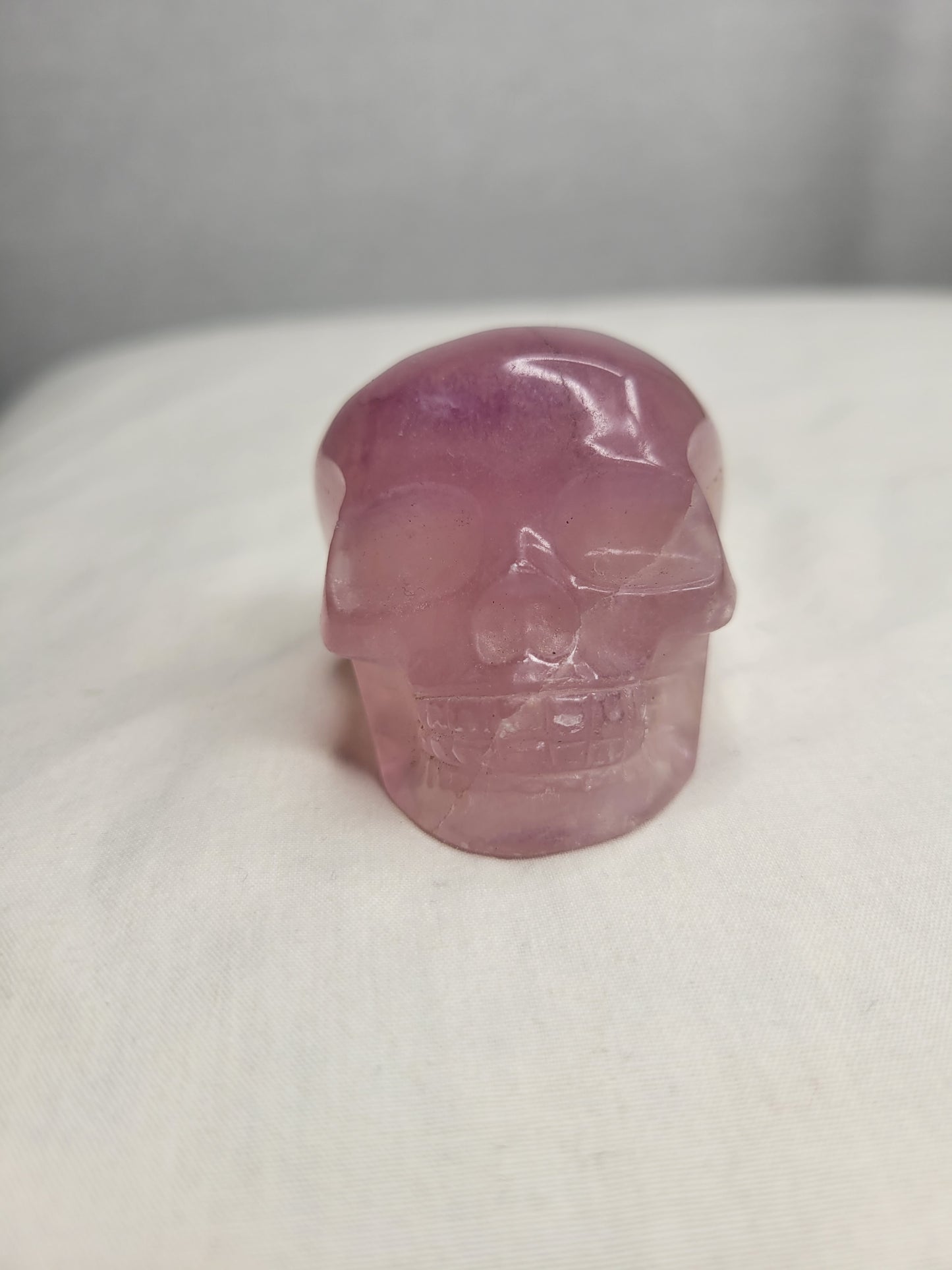 Purple Flourite Skull