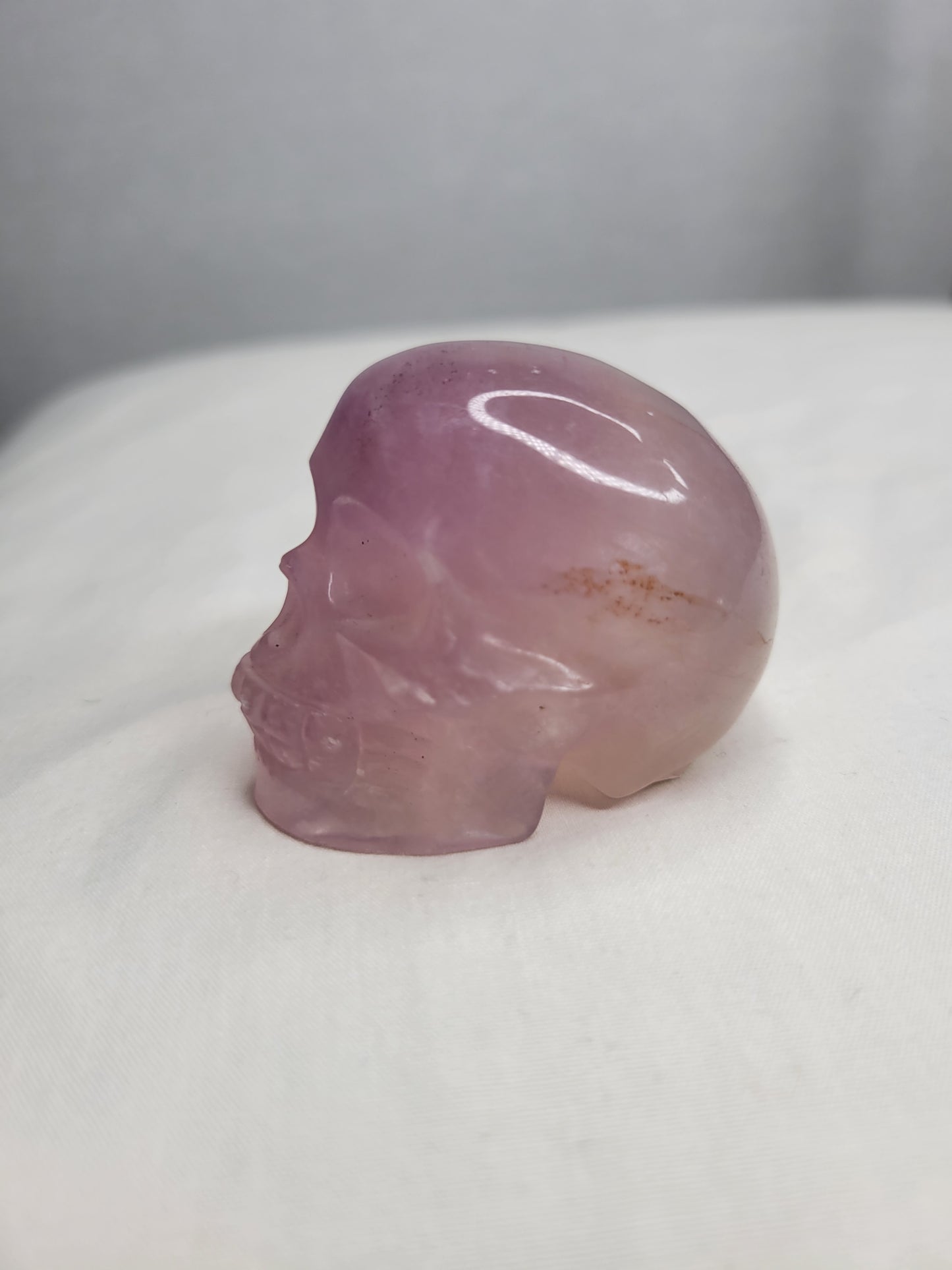 Purple Flourite Skull