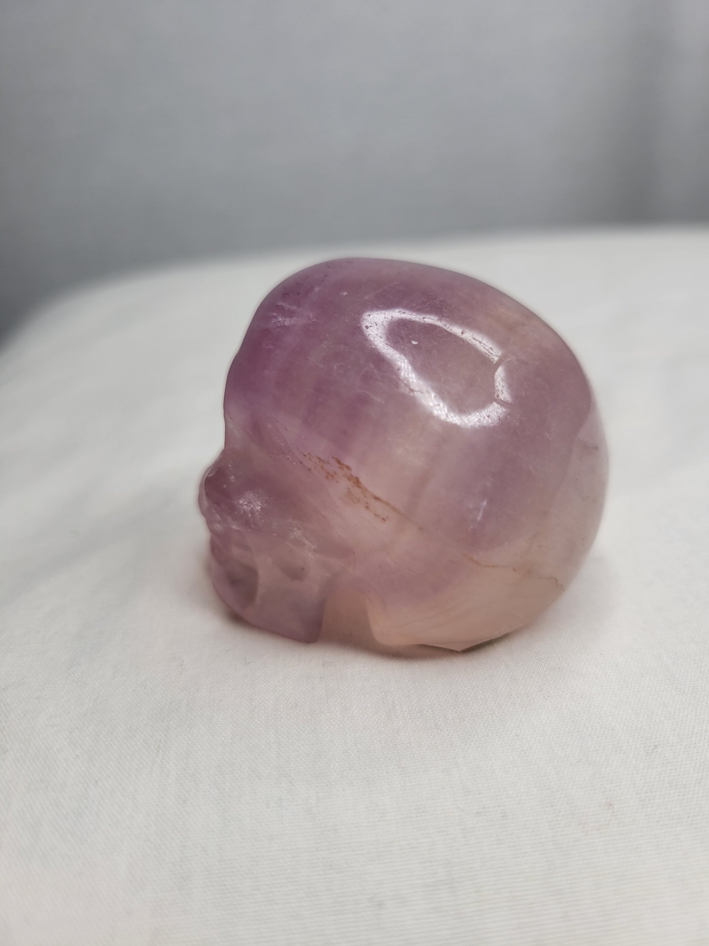 Purple Flourite Skull