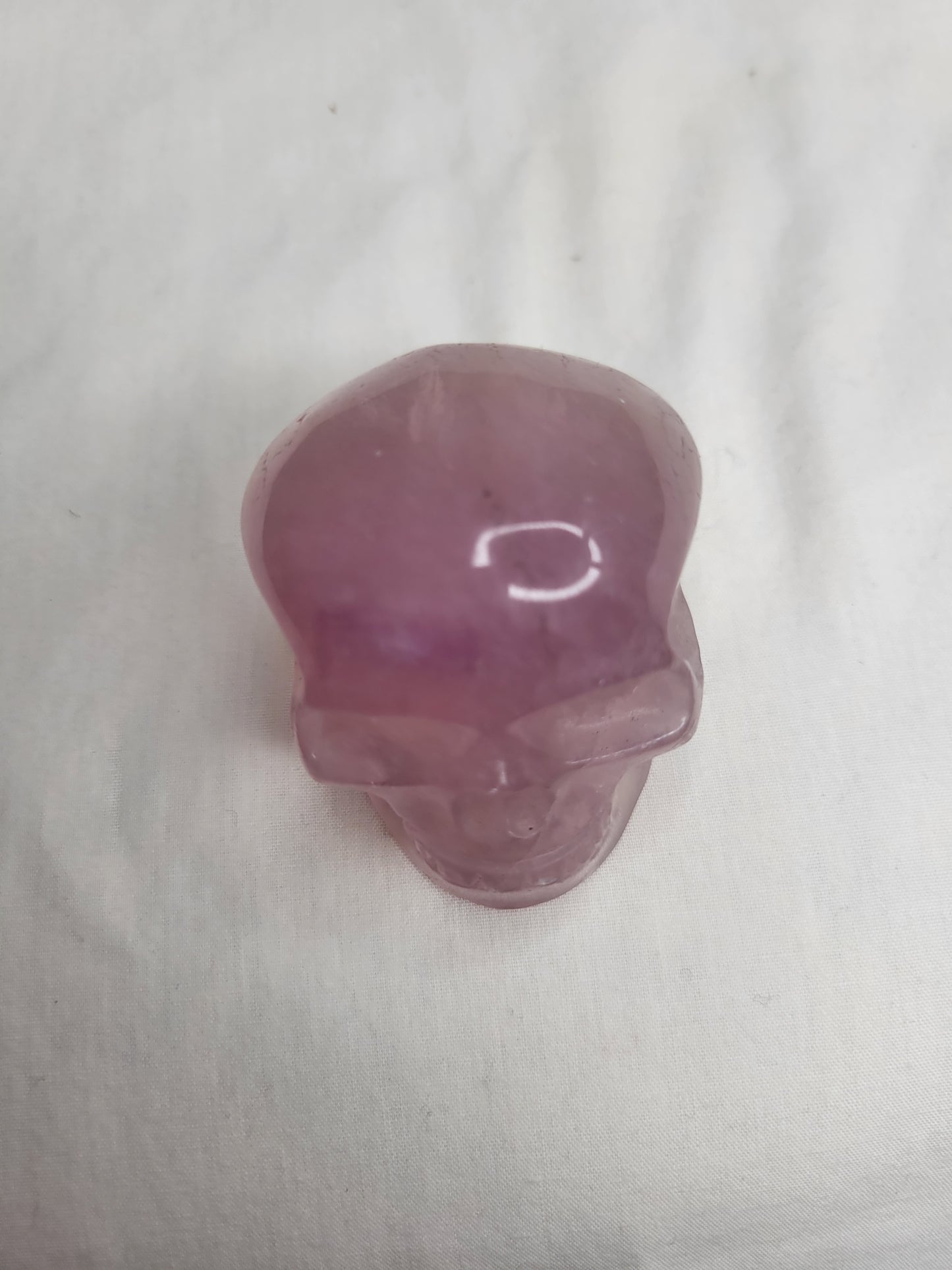 Purple Flourite Skull