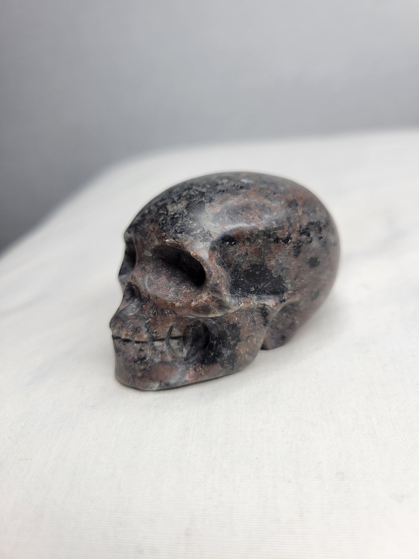 Larvikite Skull