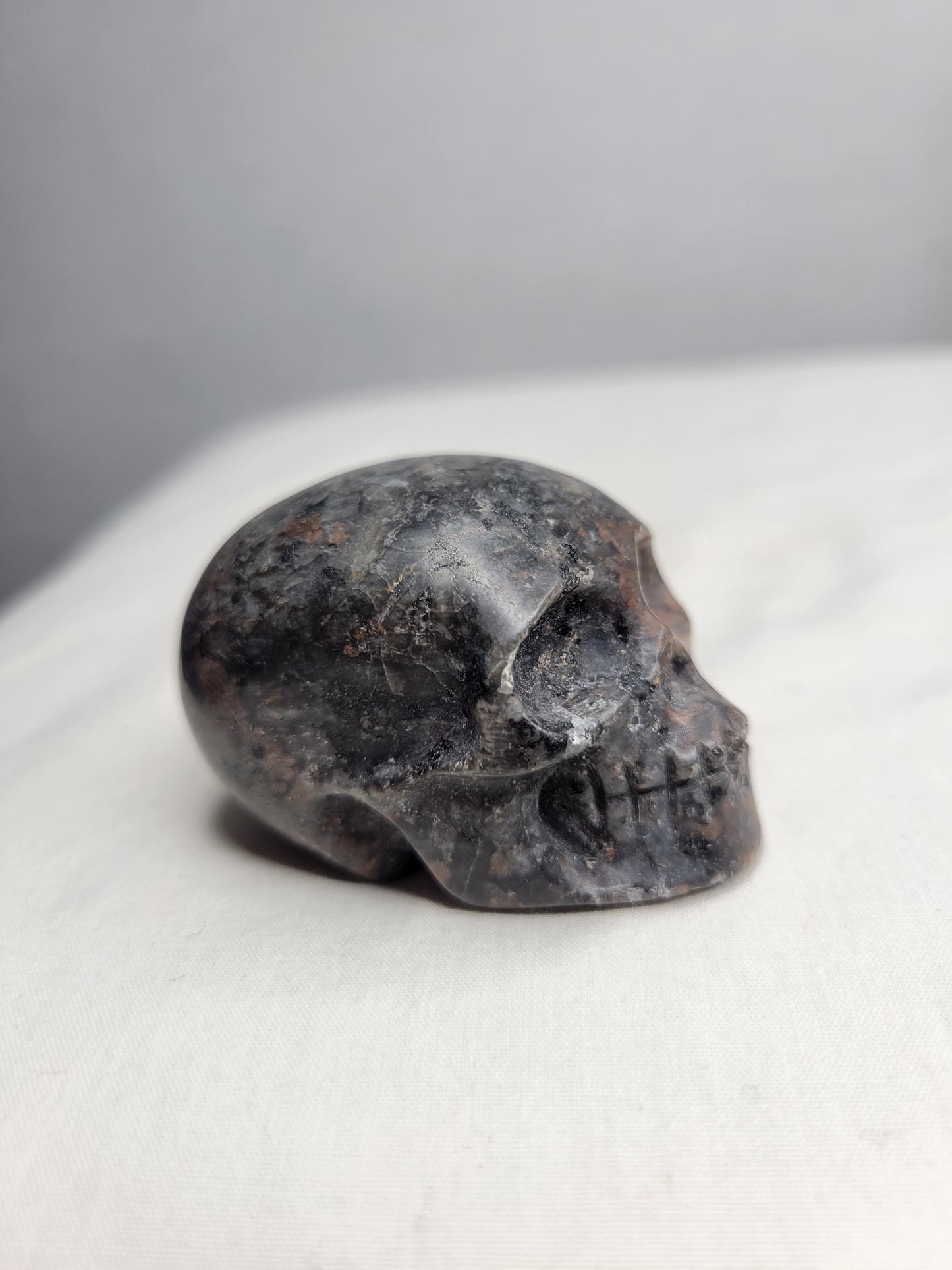 Larvikite Skull