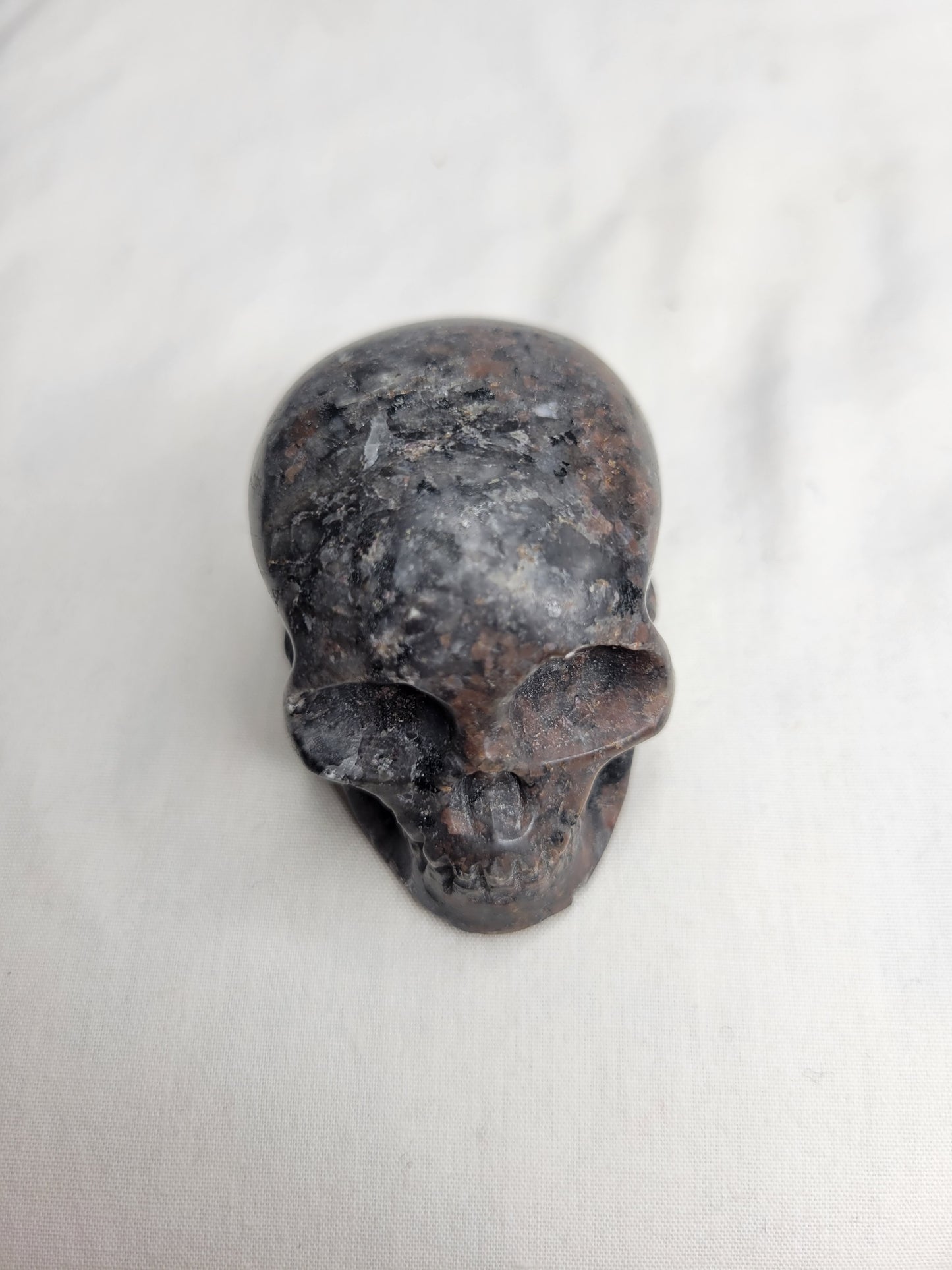 Larvikite Skull