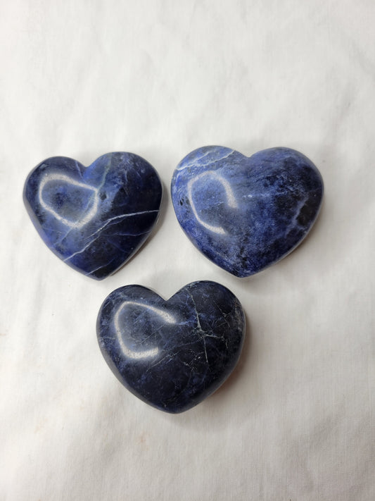 Sodalite Hearts