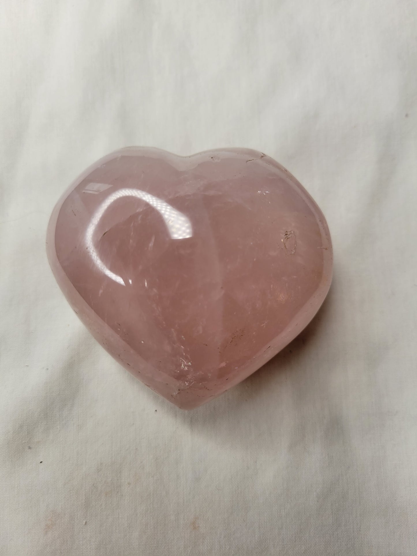 Rose Quartz Heart