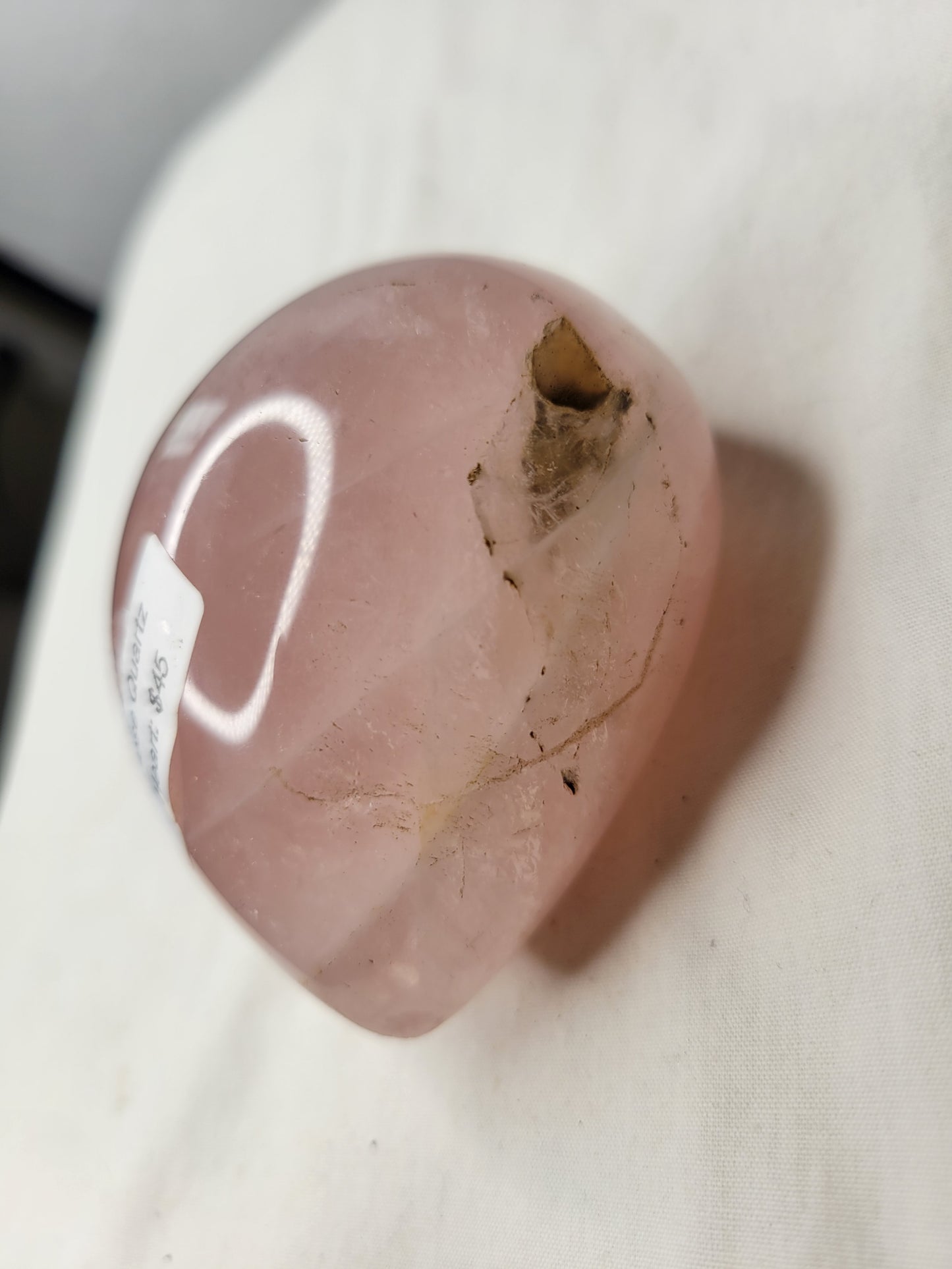 Rose Quartz Heart