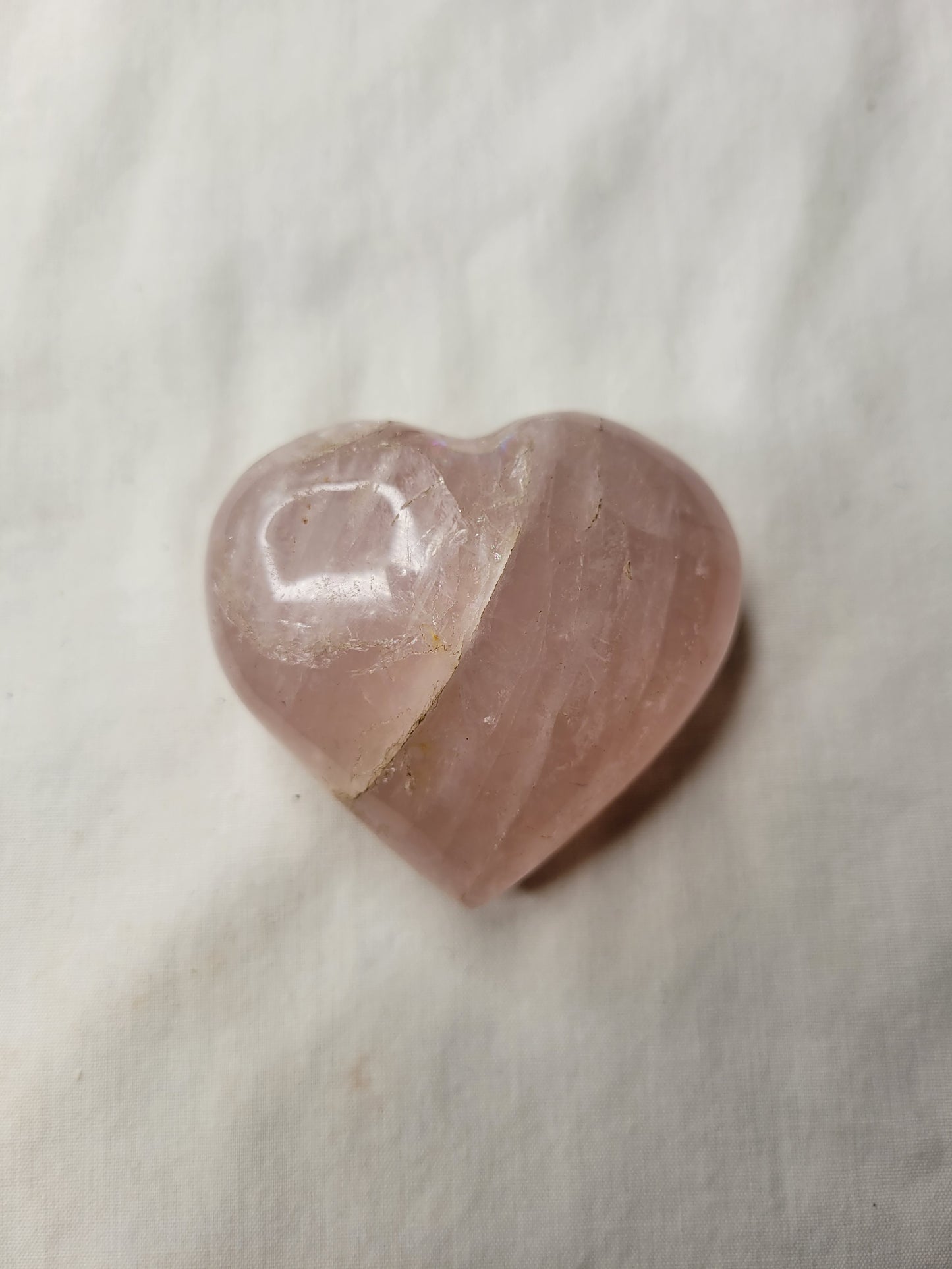 Rose Quartz Heart