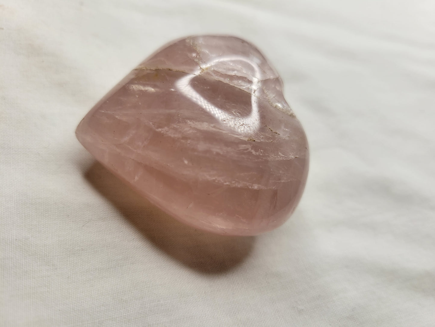 Rose Quartz Heart