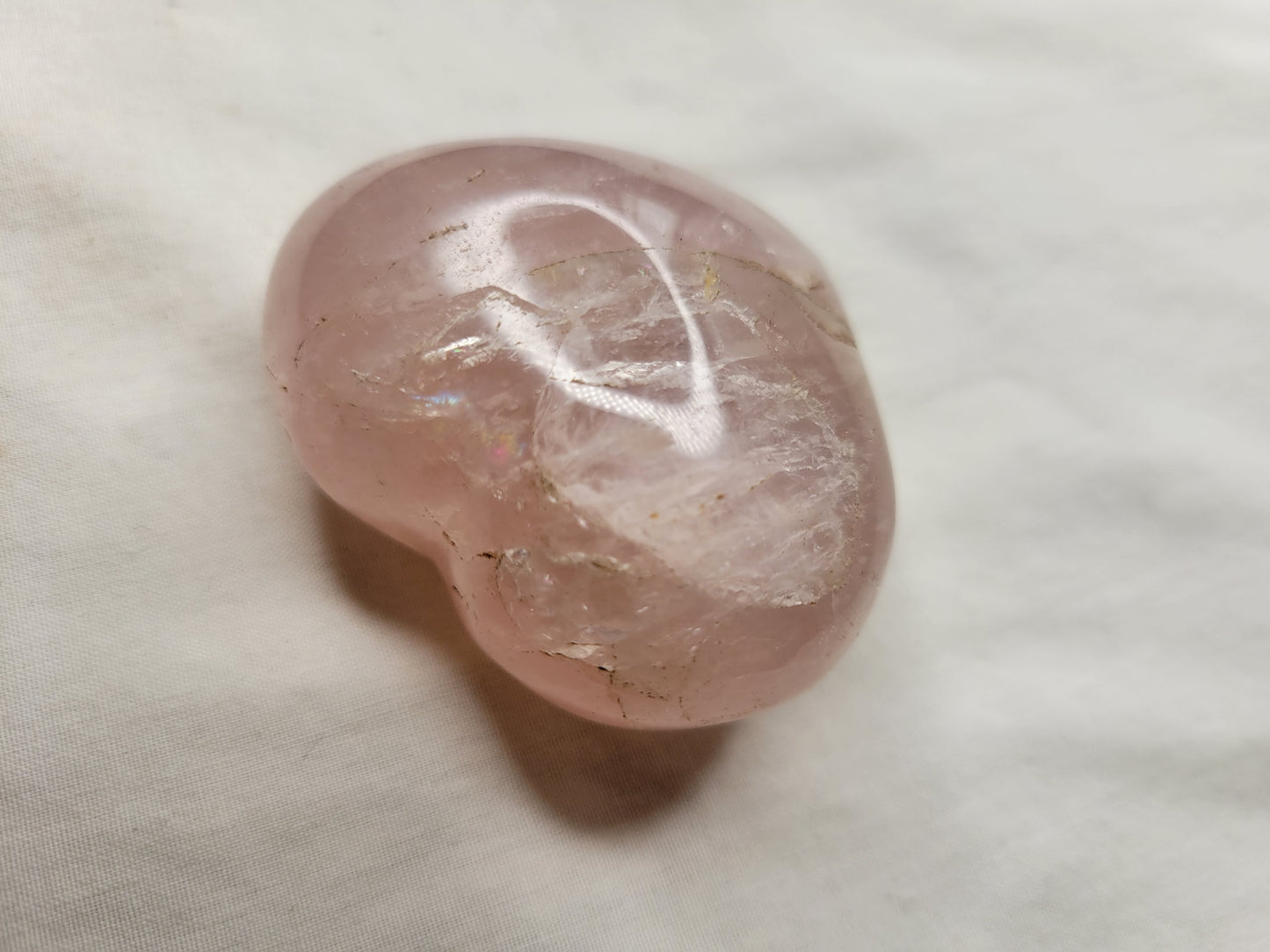 Rose Quartz Heart