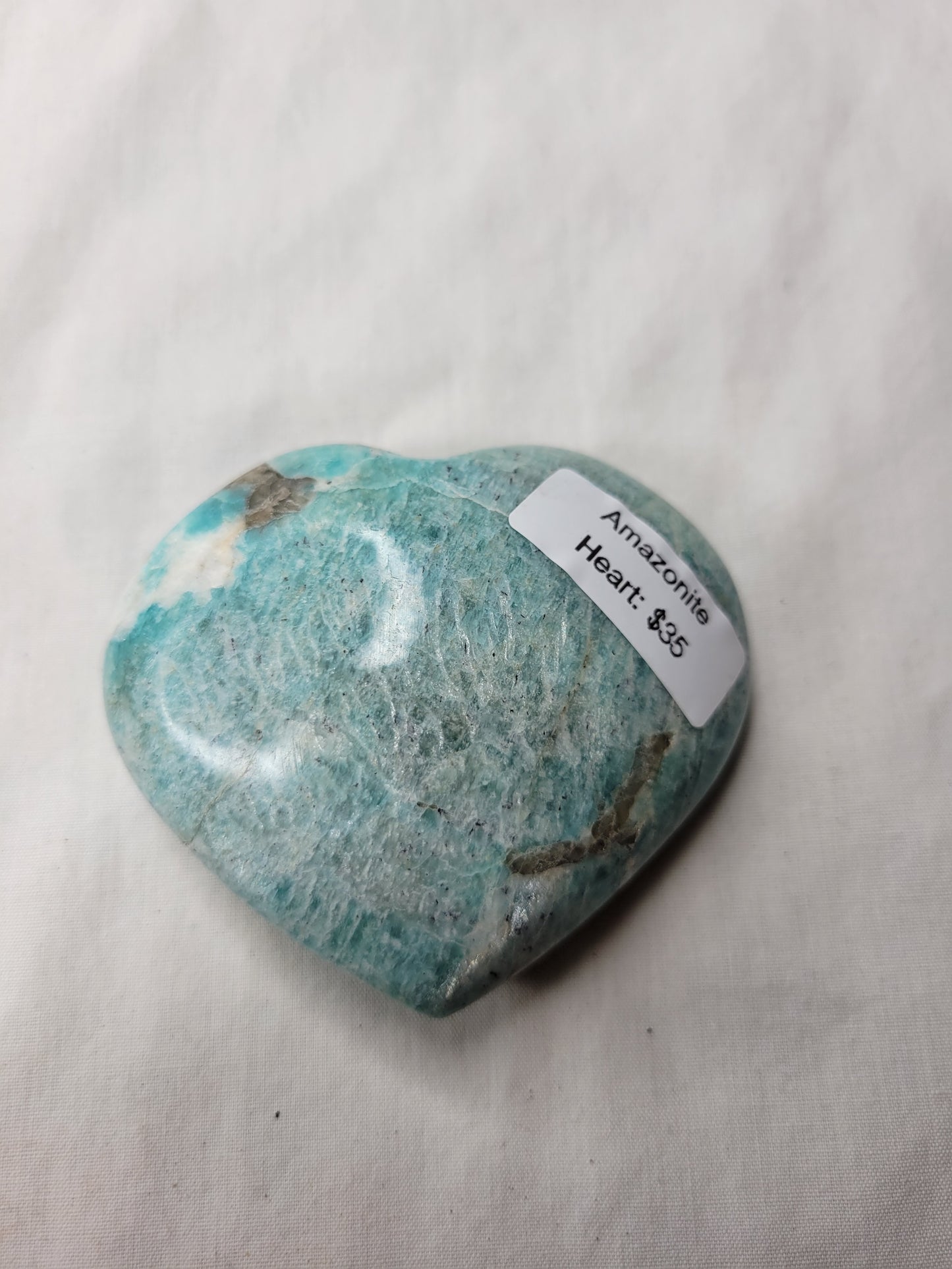 Amazonite Hearts