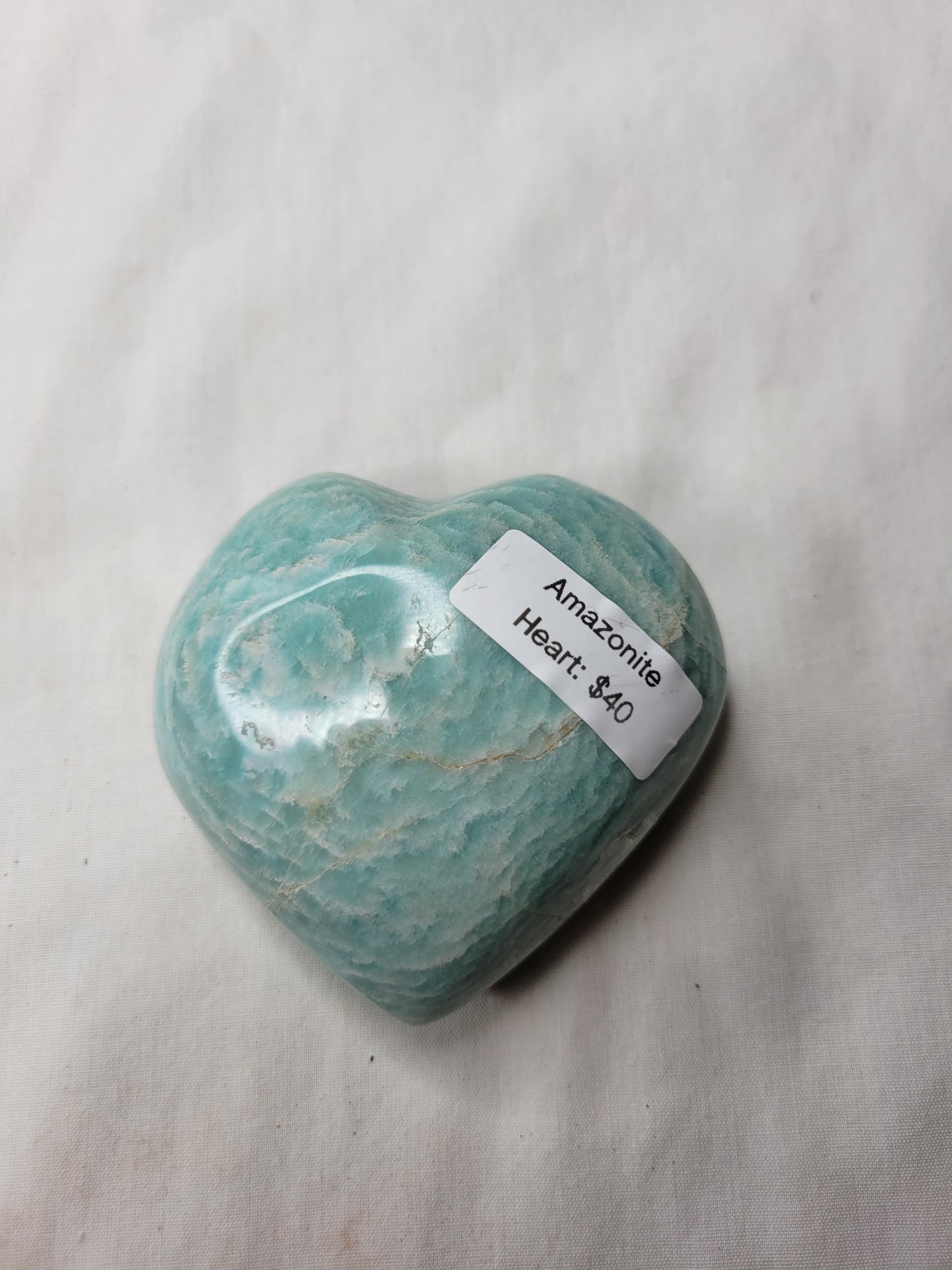 Amazonite Hearts