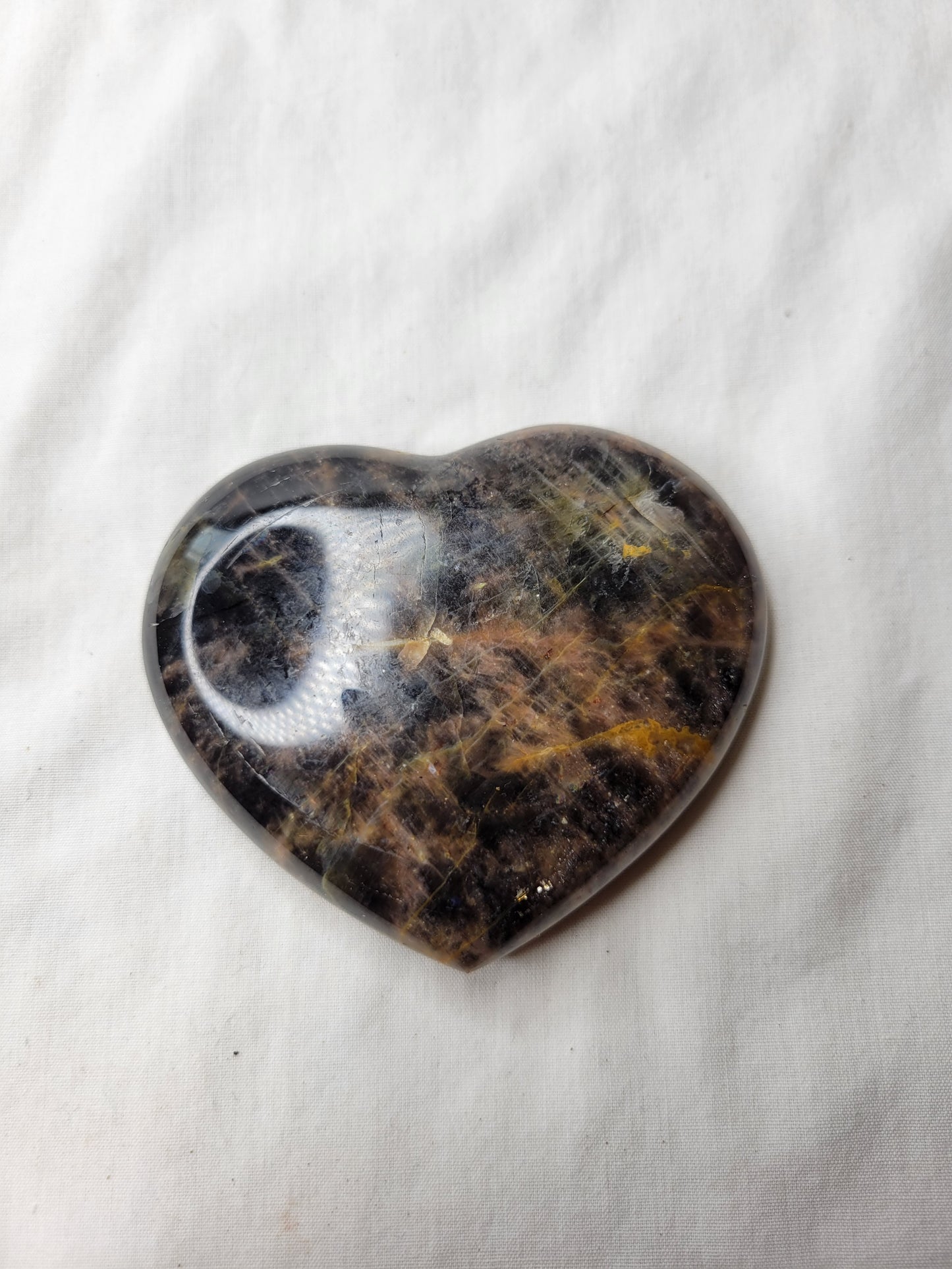 Chocolate Jasper Heart