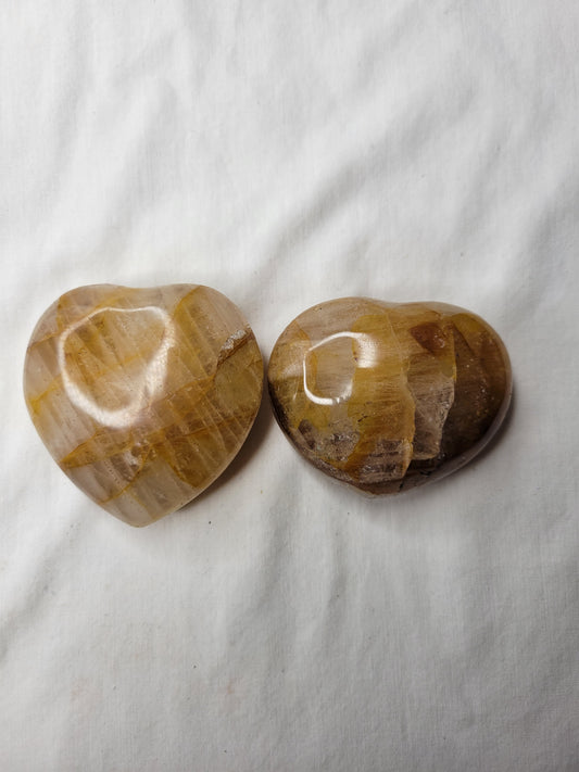 Fire Quartz Hearts