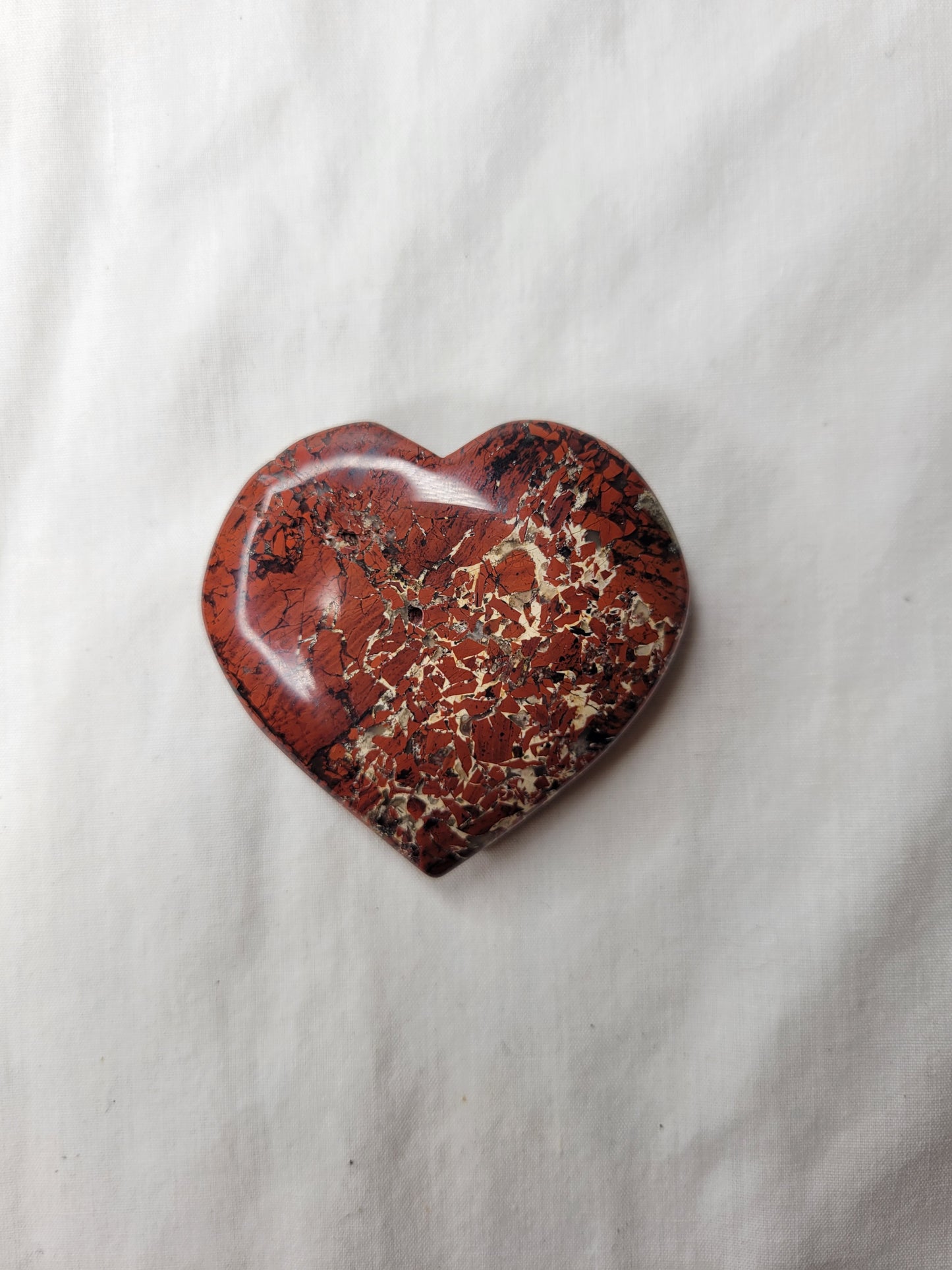 Red Jasper Hearts