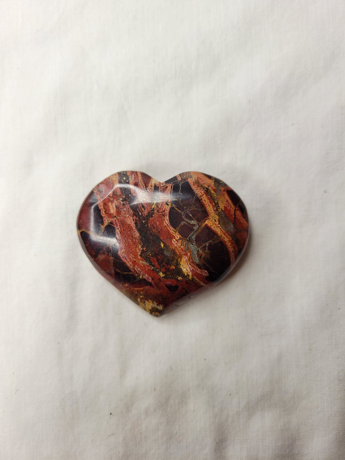 Red Jasper Hearts