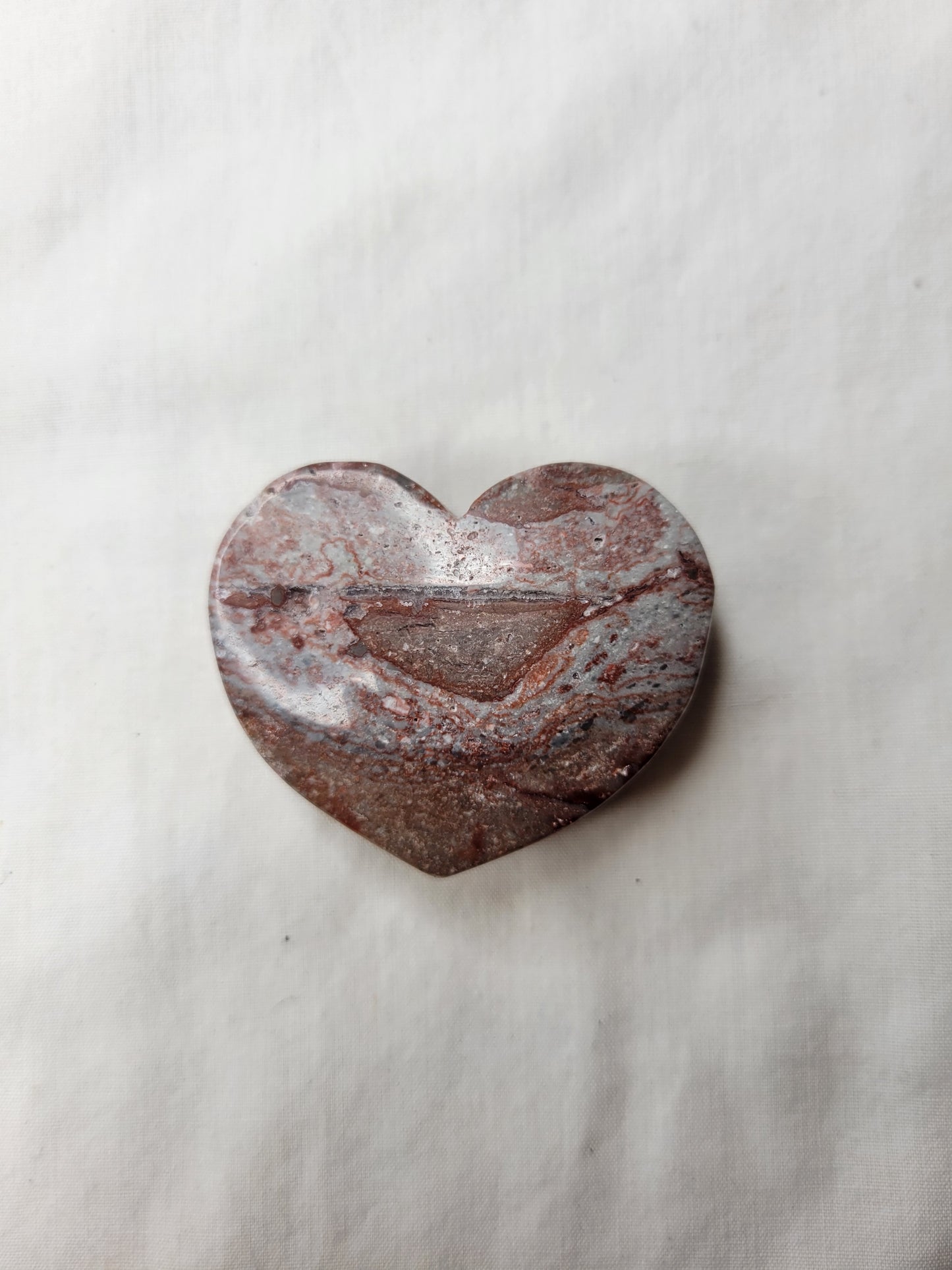 Red Jasper Hearts