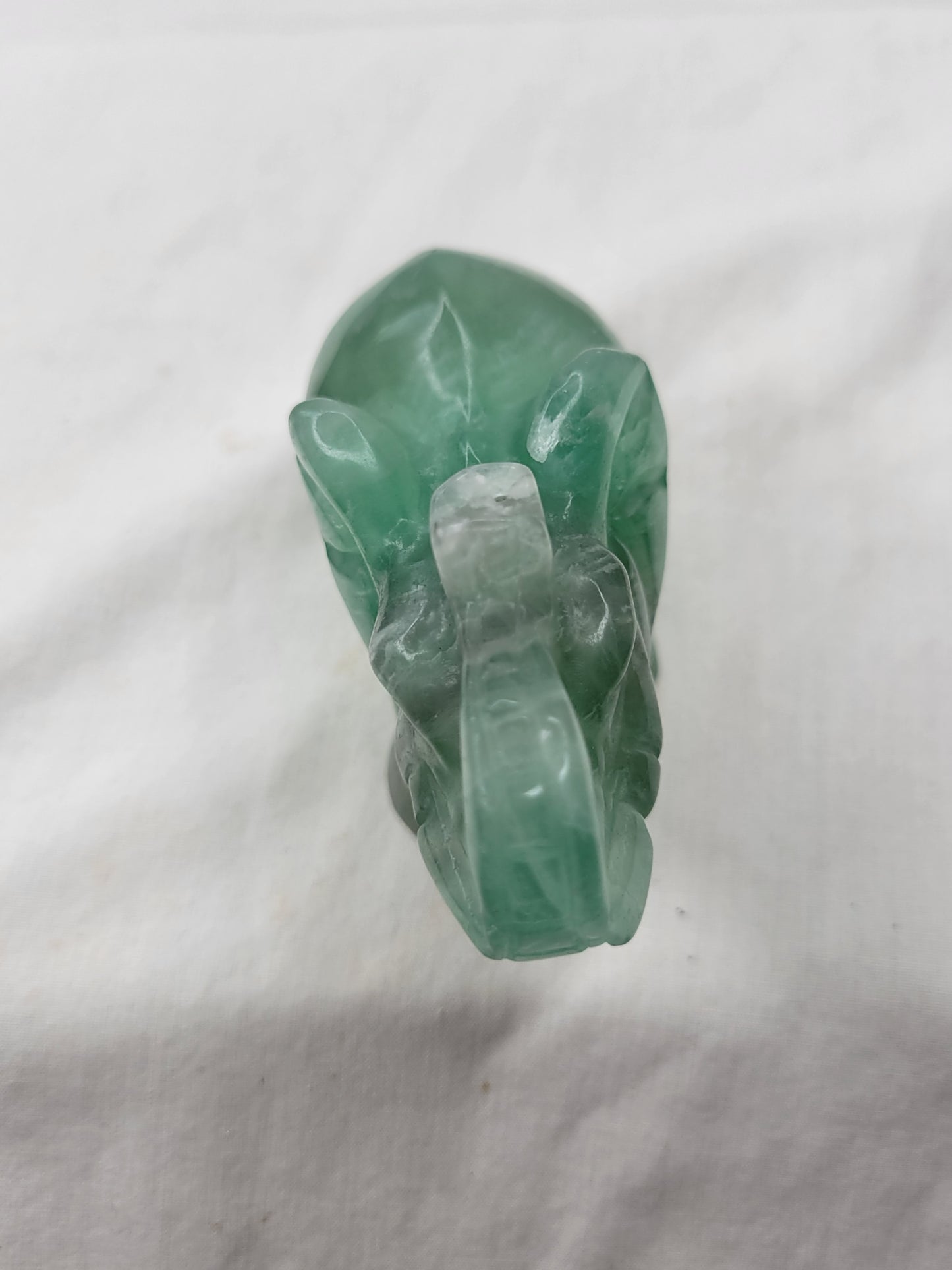 Green Flourite Elephant