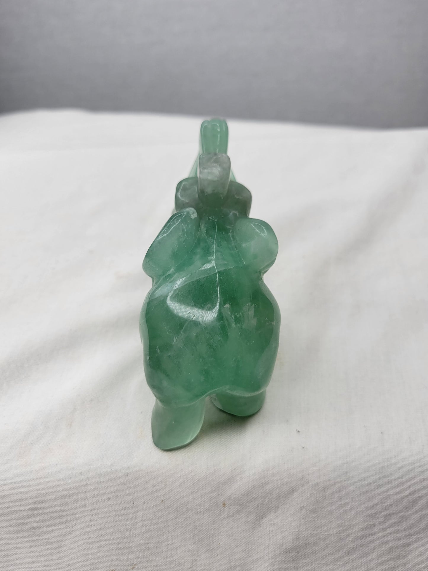 Green Flourite Elephant