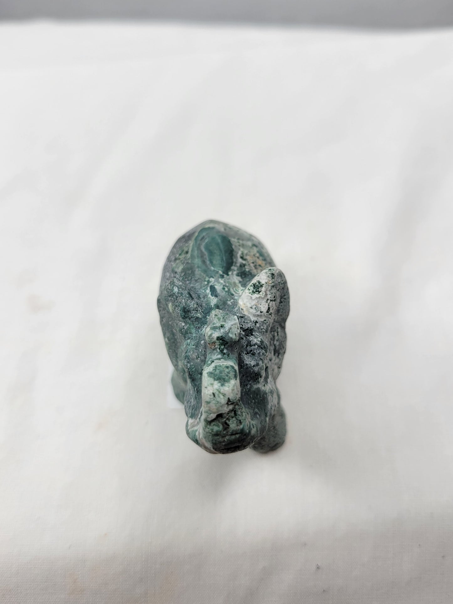 Moss Agate Elephant