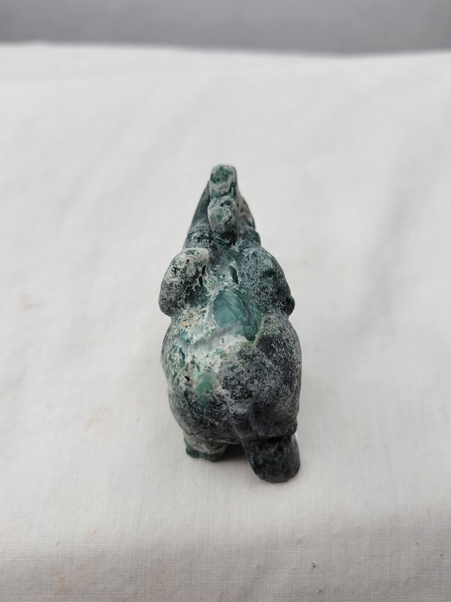 Moss Agate Elephant