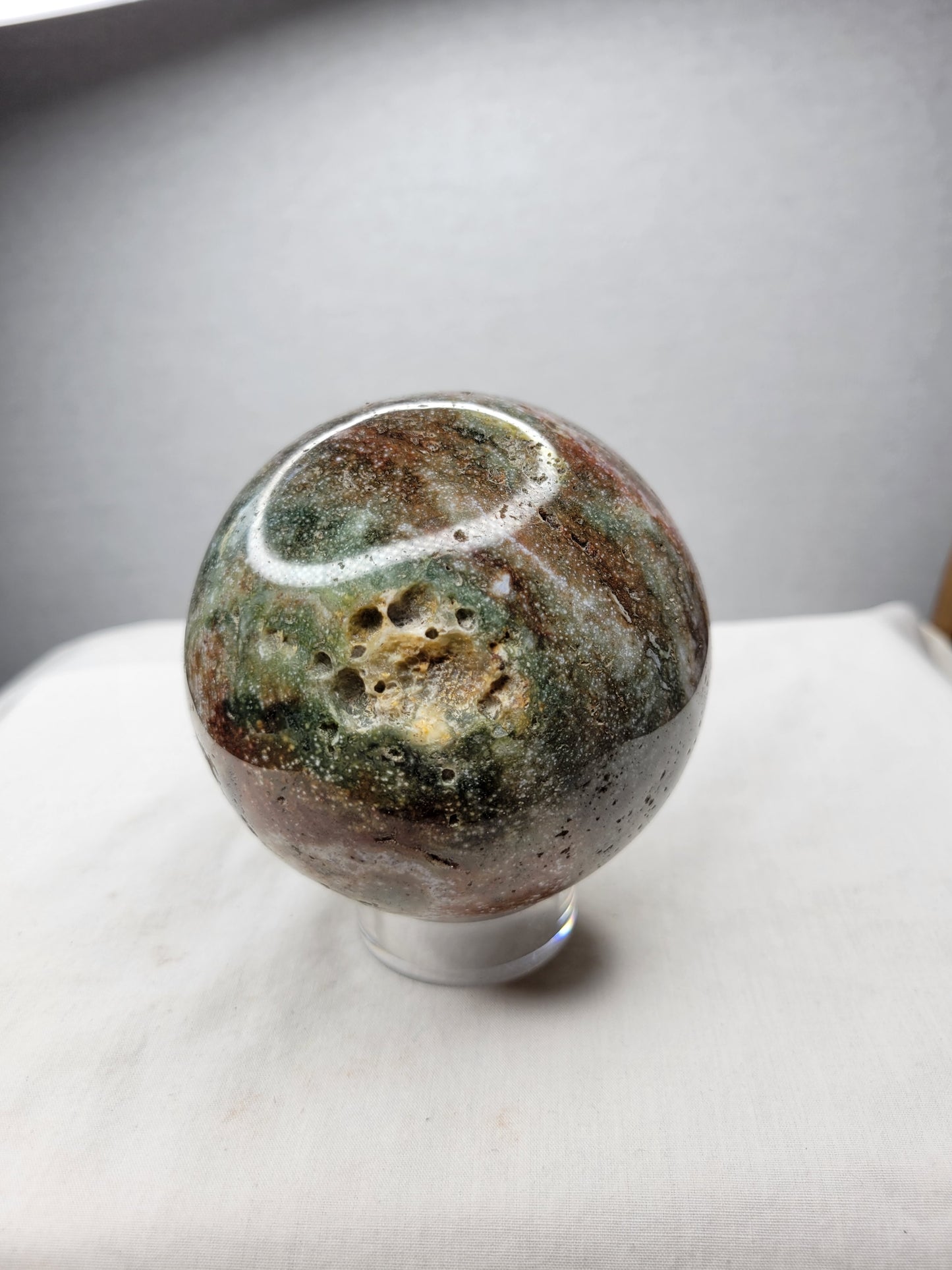 Ocean Jasper Sphere