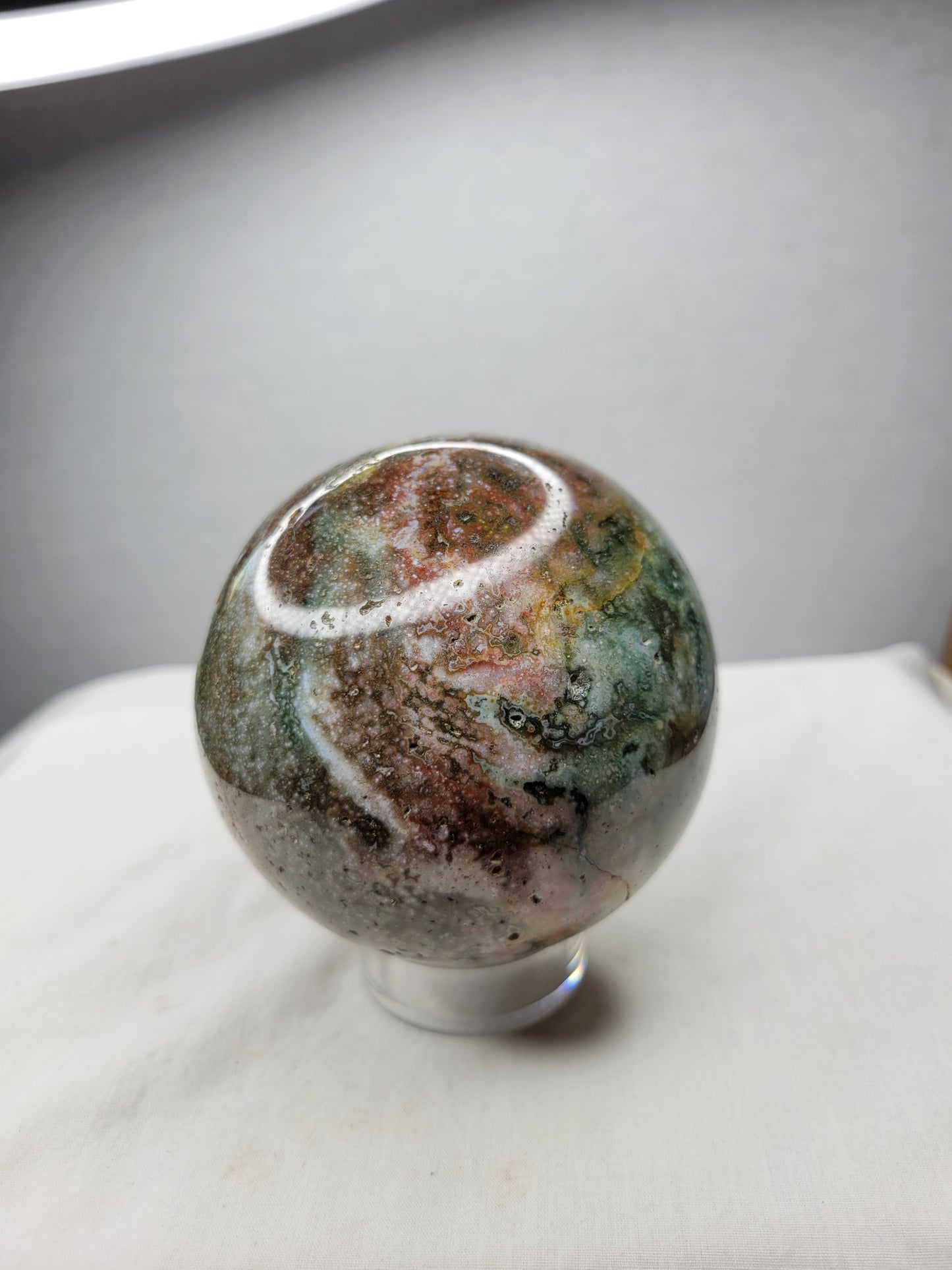 Ocean Jasper Sphere