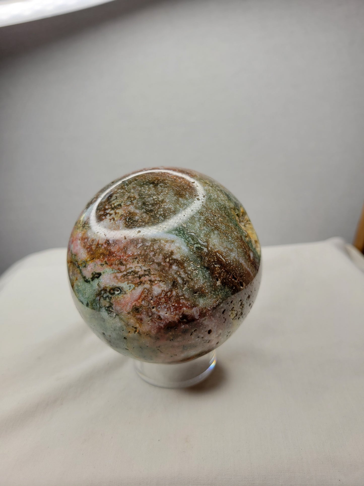 Ocean Jasper Sphere