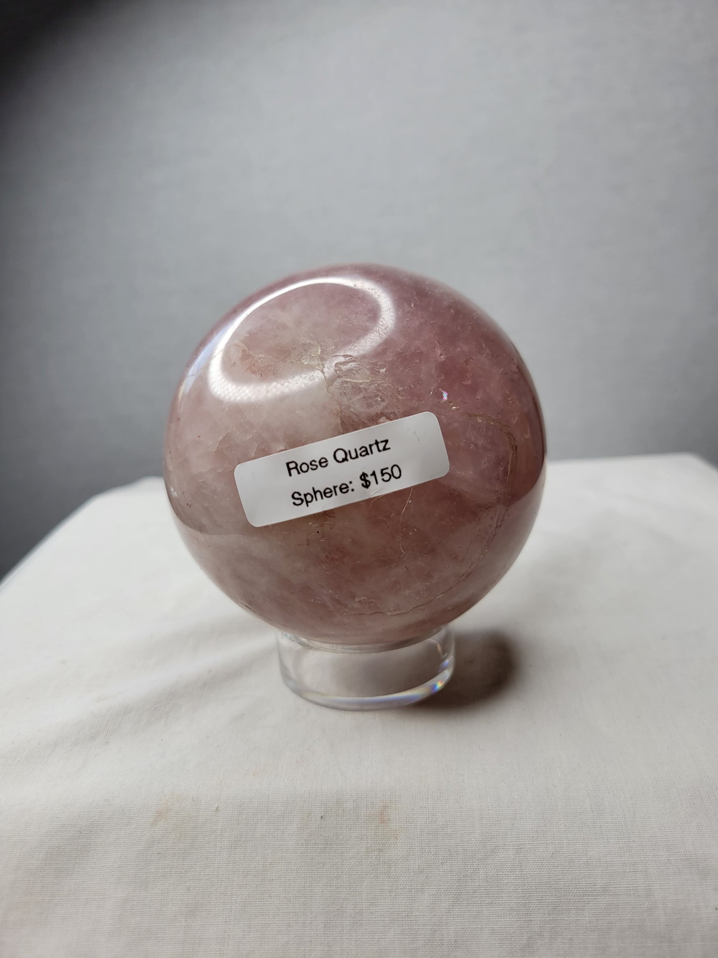 Rose Quartz Sphere