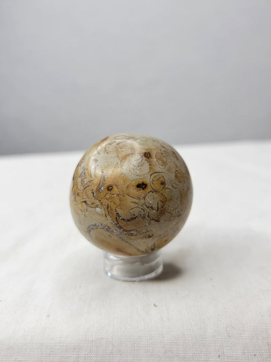 Crazy Lace Agate Mini Sphere