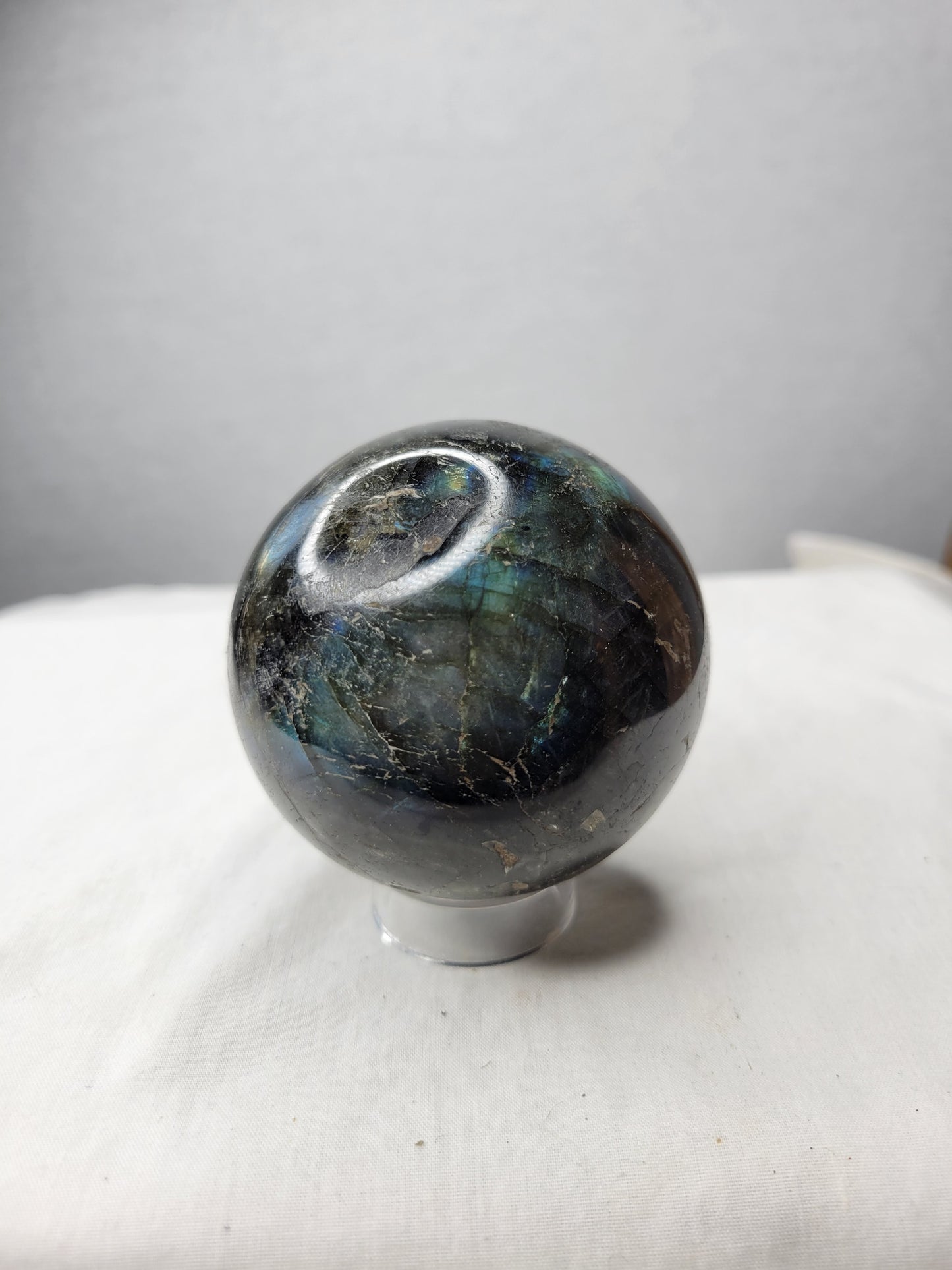 Flashy Labradorite Sphere