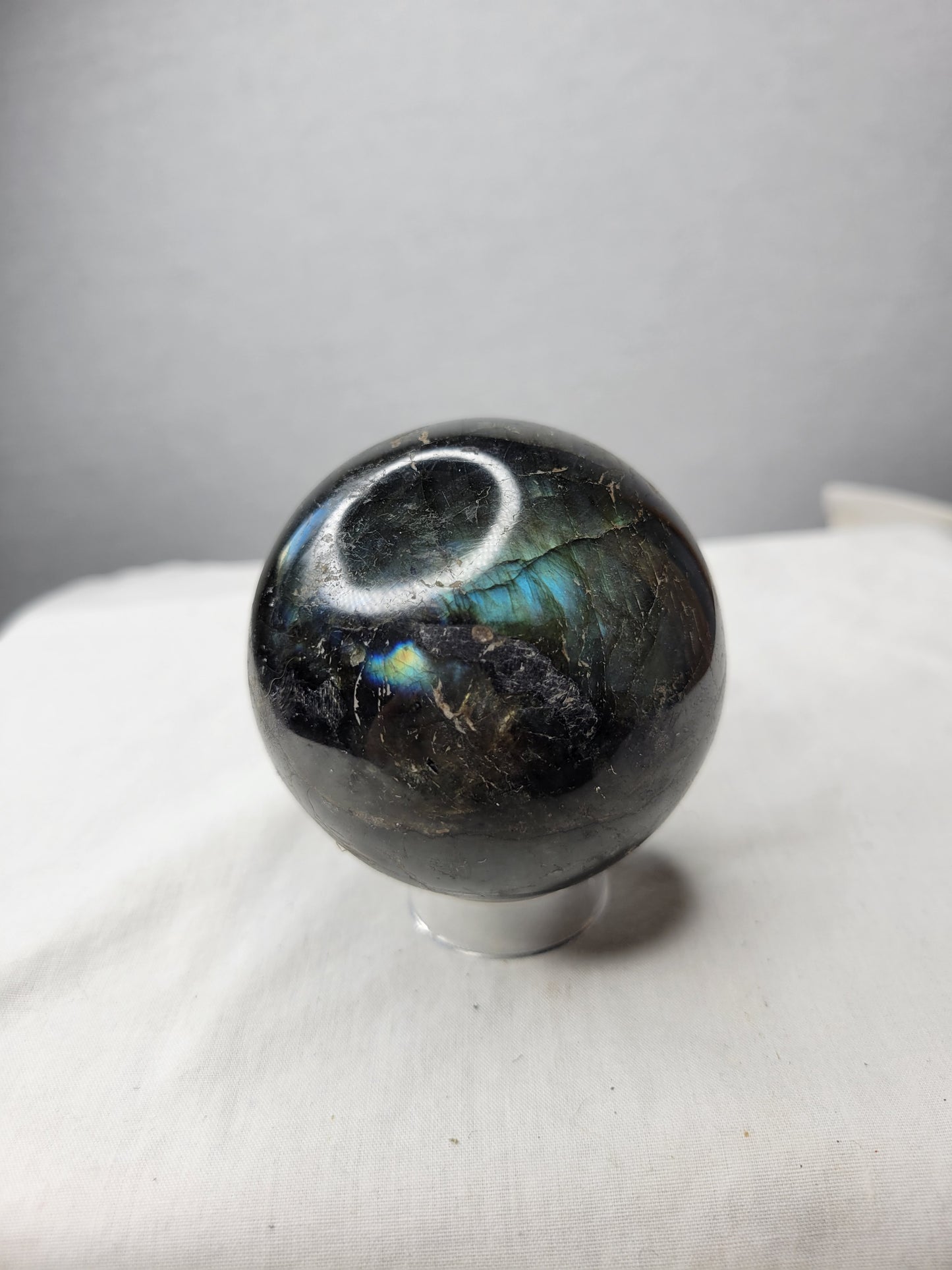 Flashy Labradorite Sphere