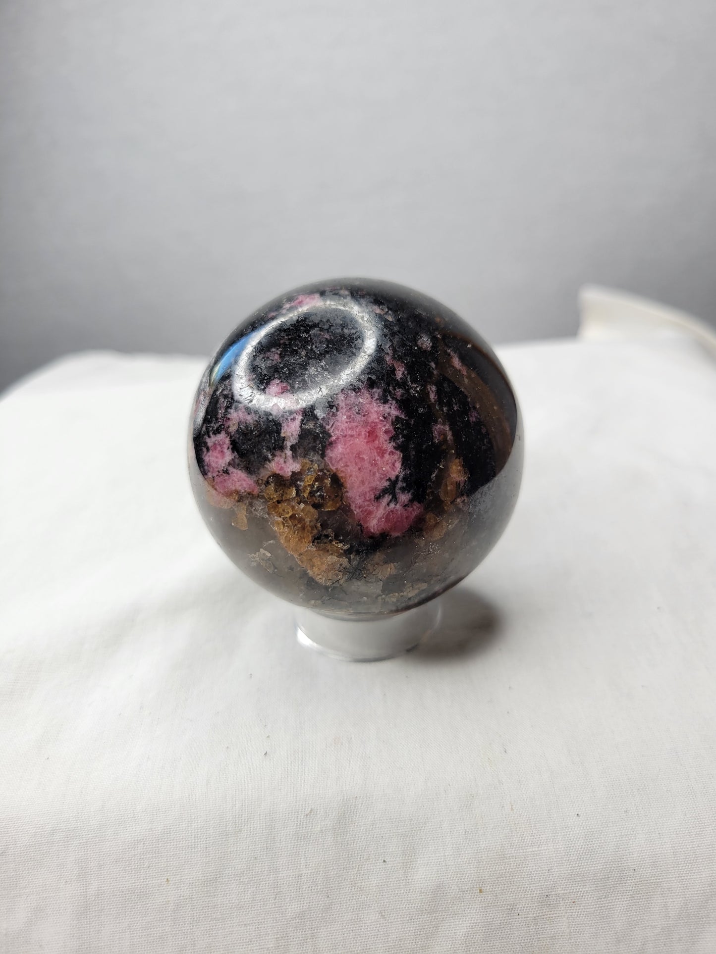 Rhodonite Sphere