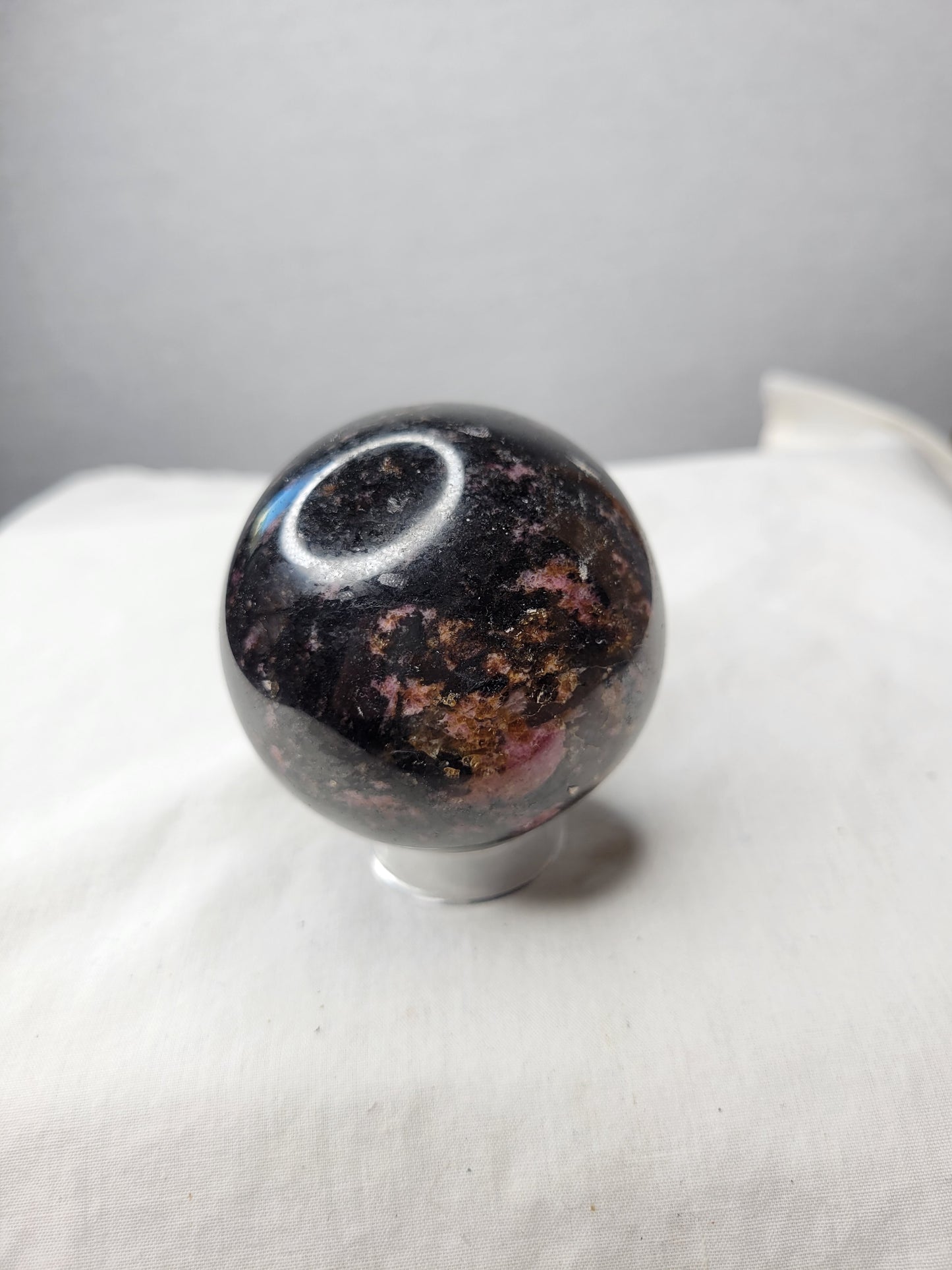 Rhodonite Sphere