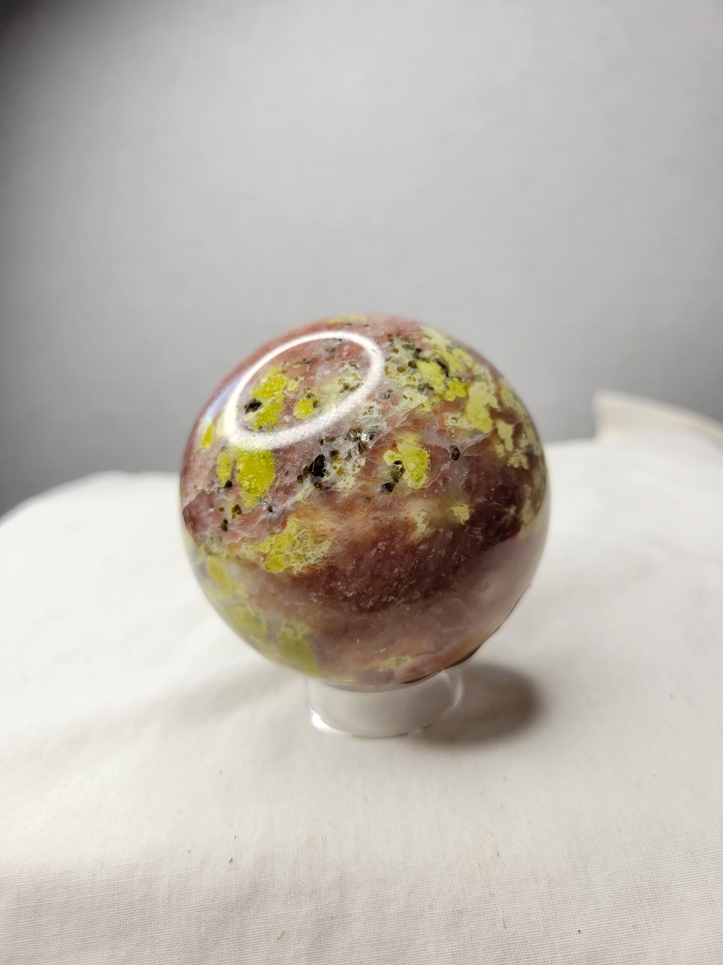 Plum Tourmaline Sphere