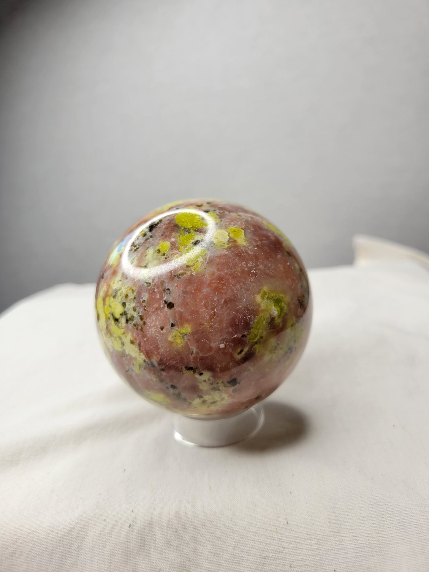 Plum Tourmaline Sphere