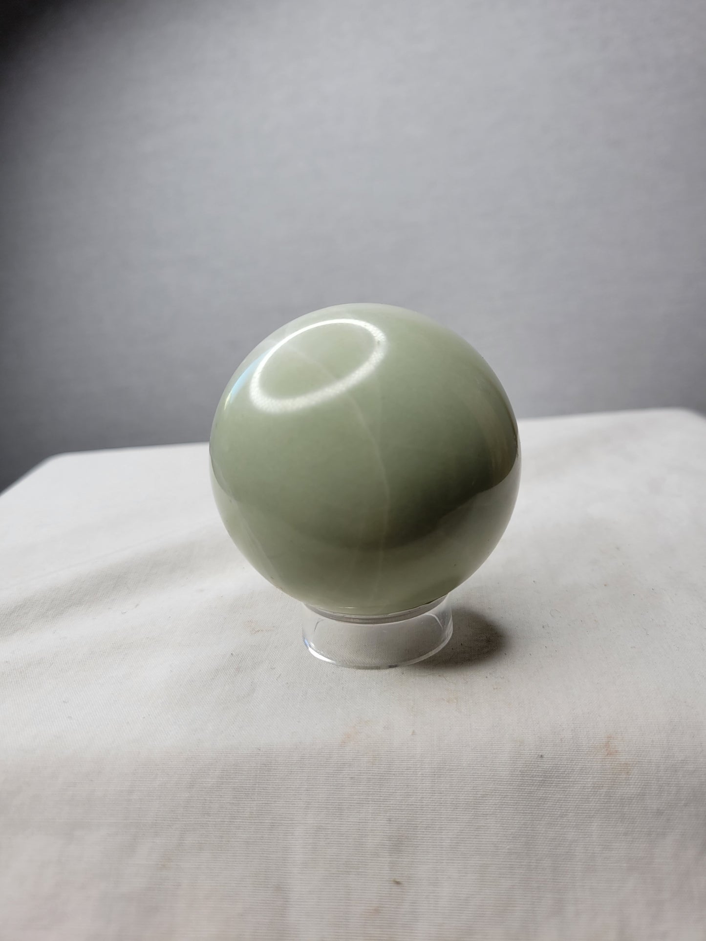 Green Calcite Sphere