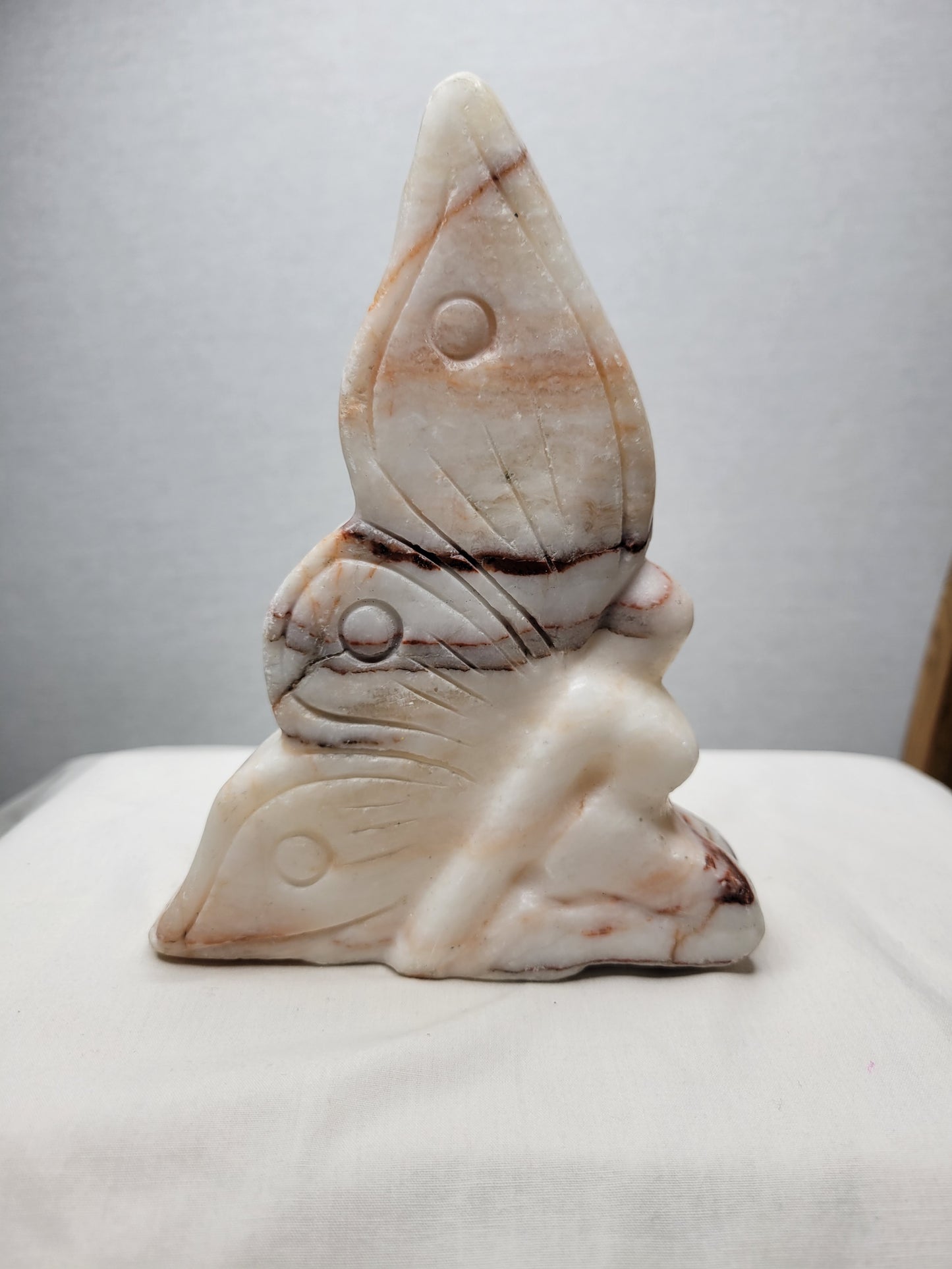 Agate Fairy Carving