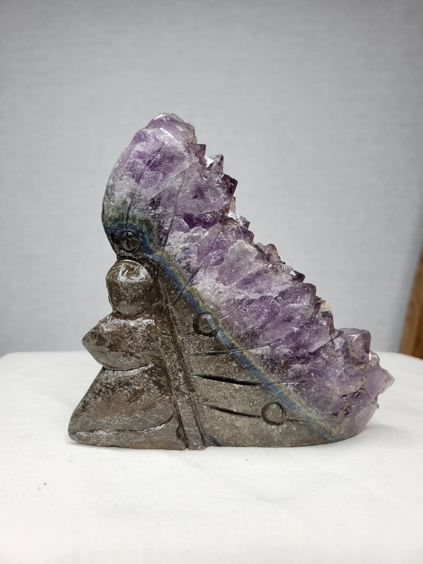 Amethyst Cluster Fairy