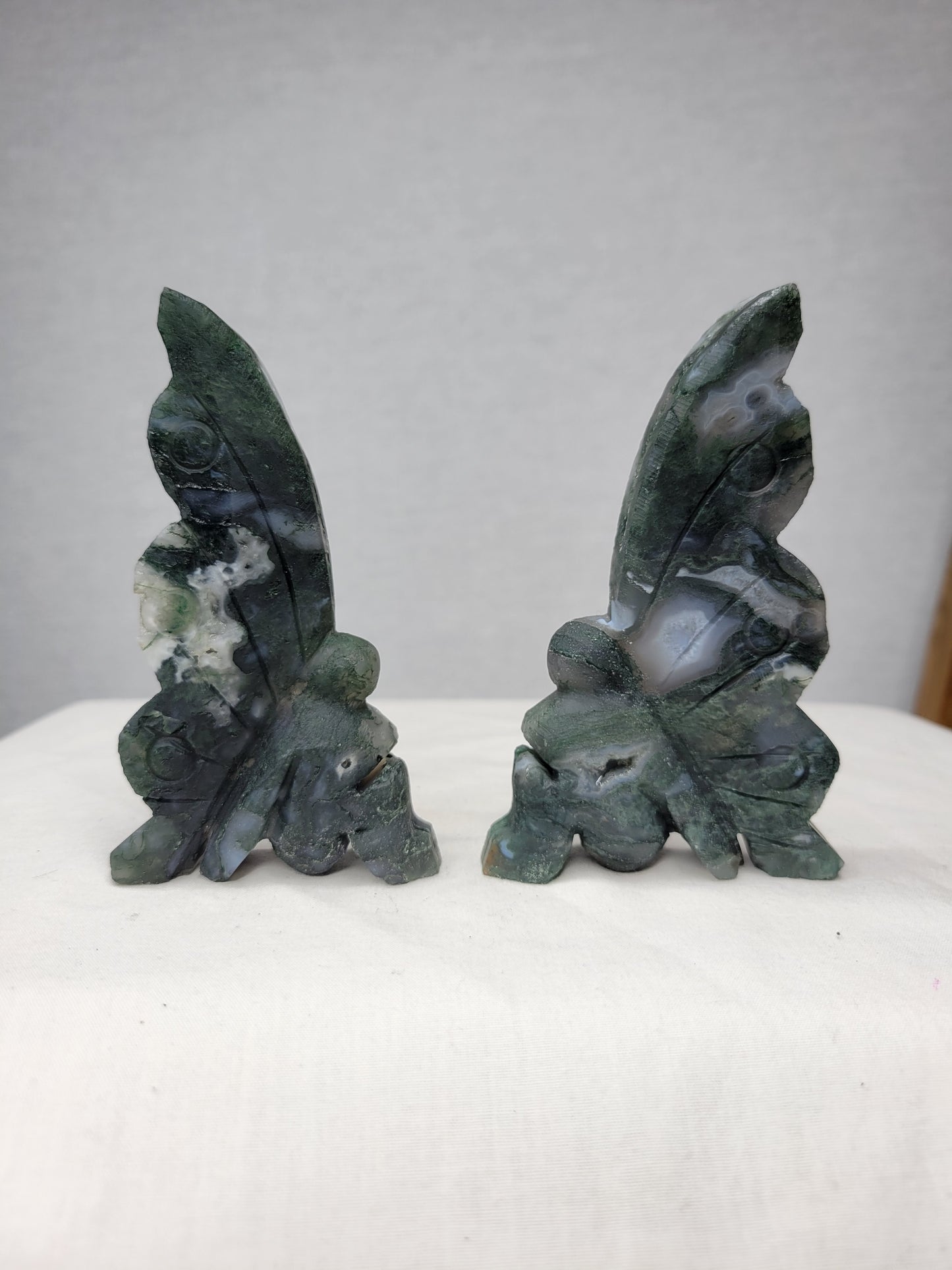 Moss Agate Fairies